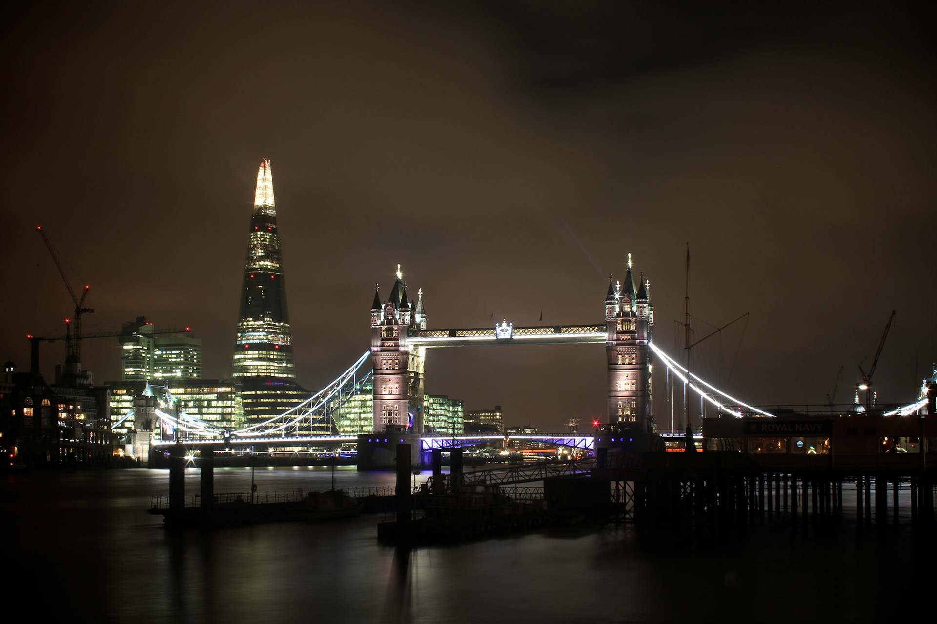 The Shard and Tower Bridge