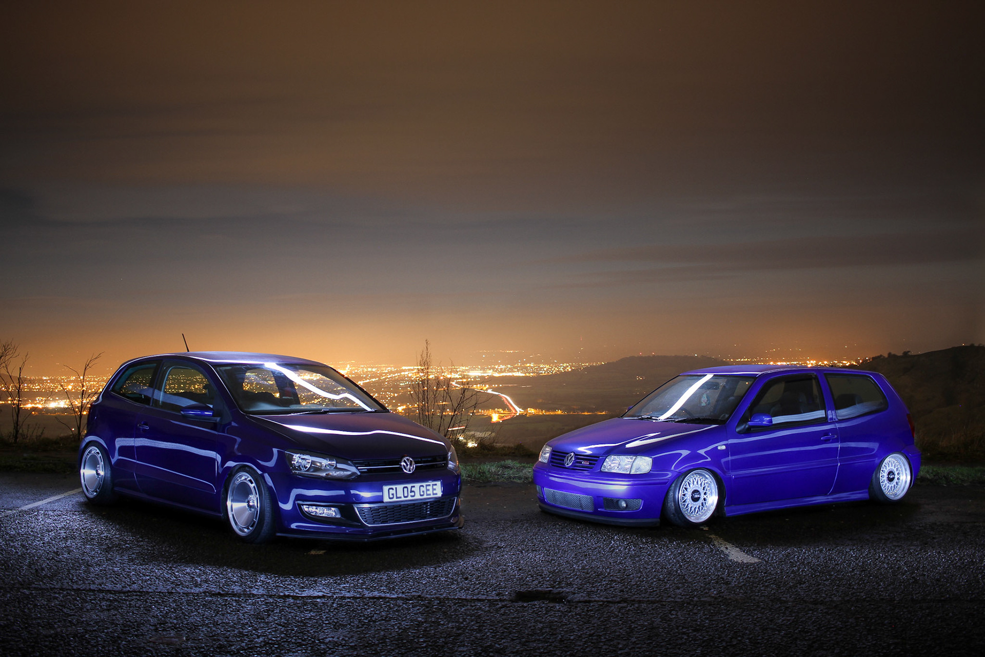 Georgia and Liam Wayman’s Volkswagen Polos