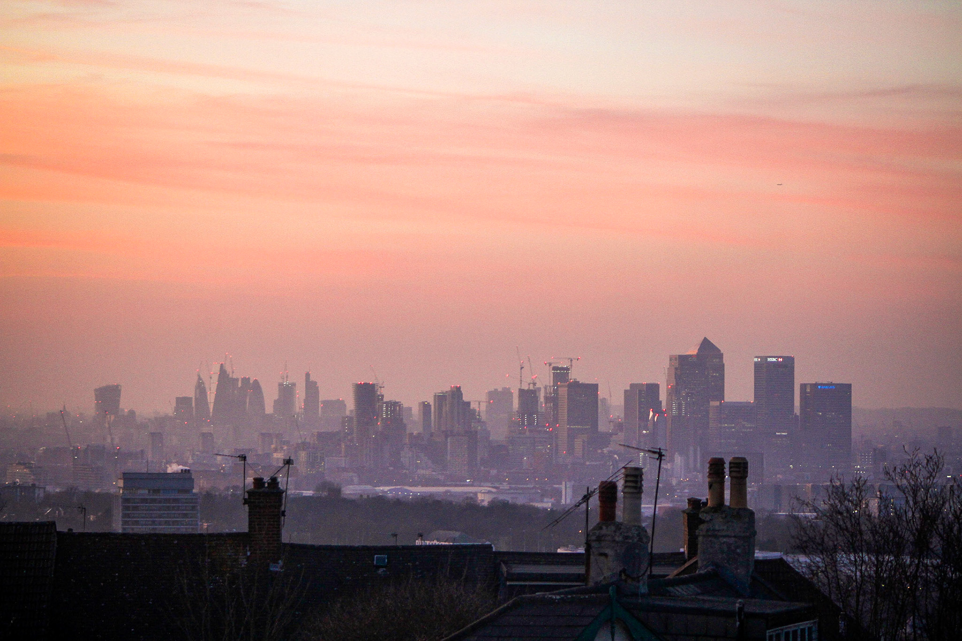 London Skyline at Dusk