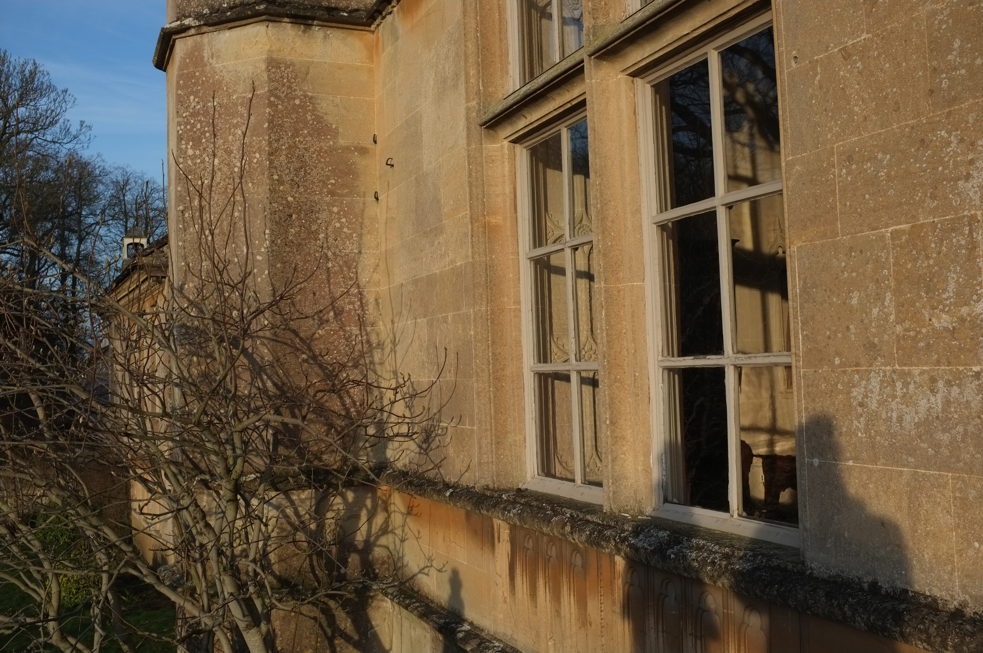 wall with window, Lacock Abbey