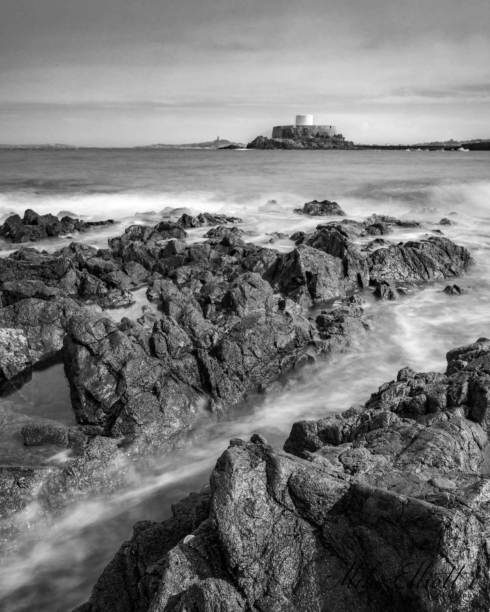 Fort Grey and rocks