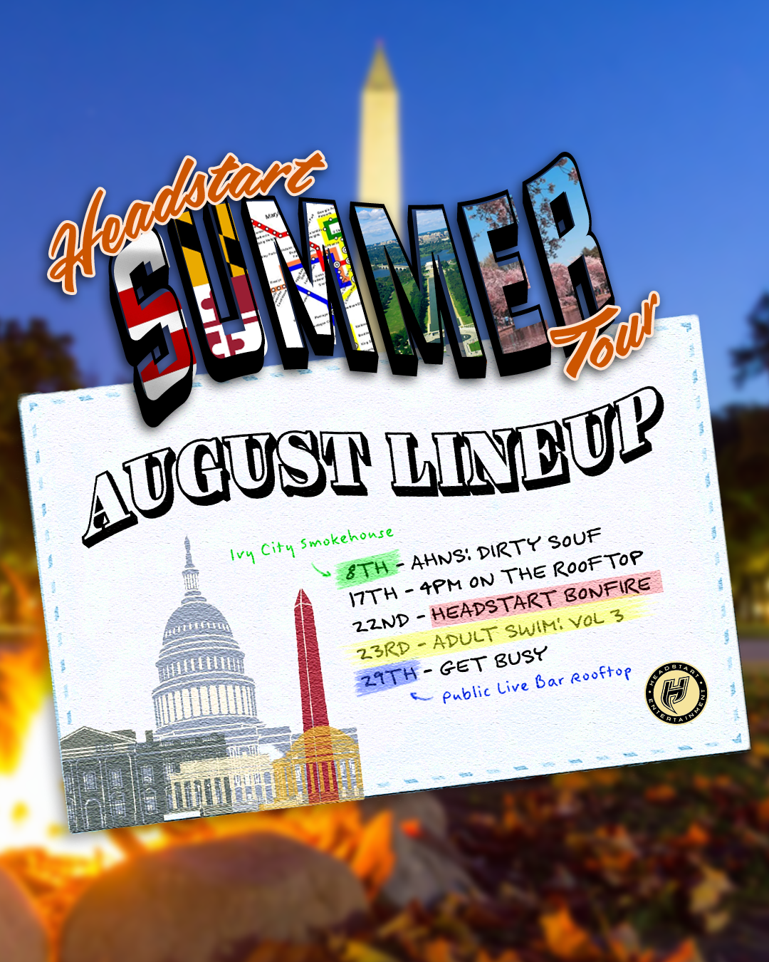 August Event Lineup (August 2025)