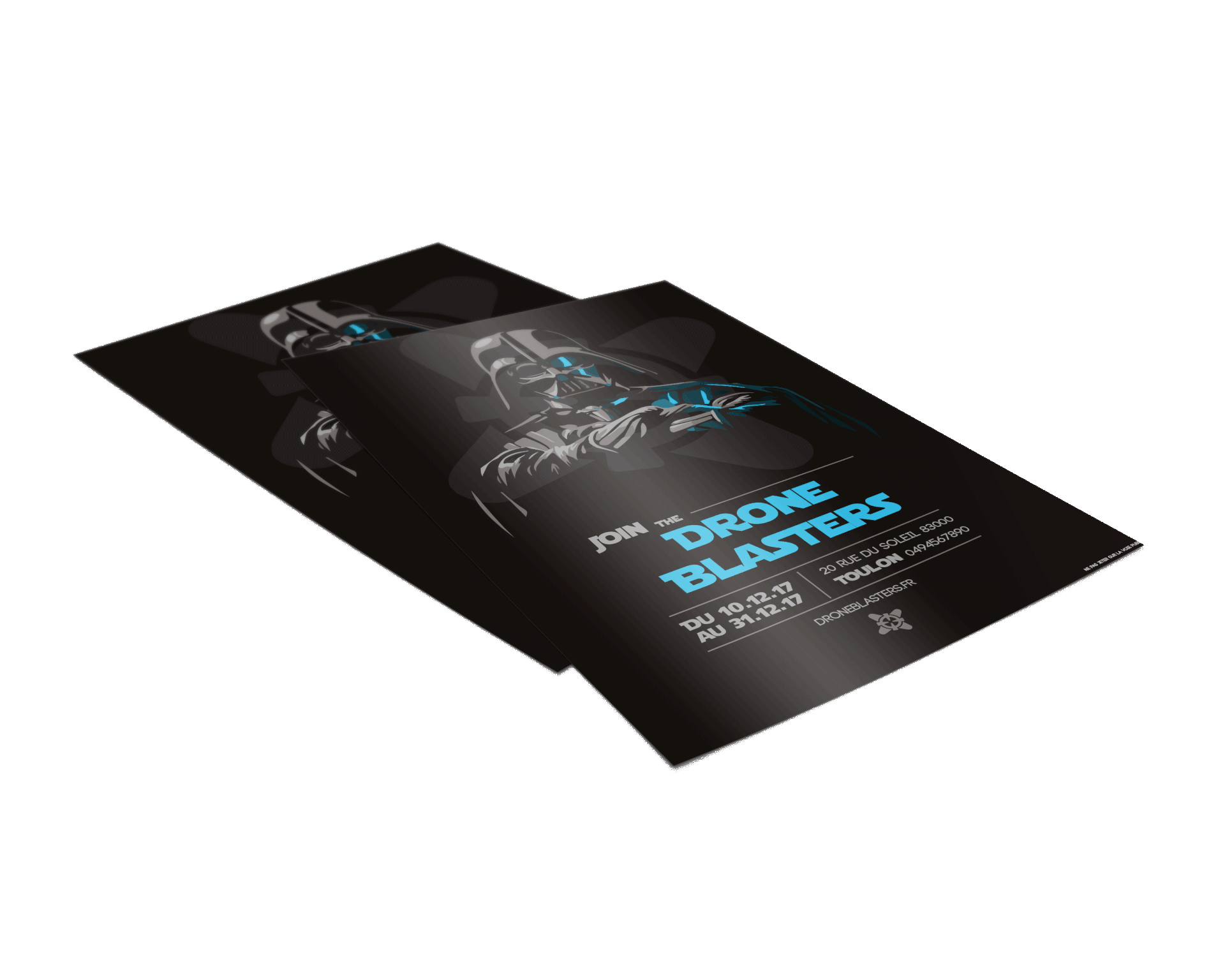Drone Blasters - Flyer A5 Event