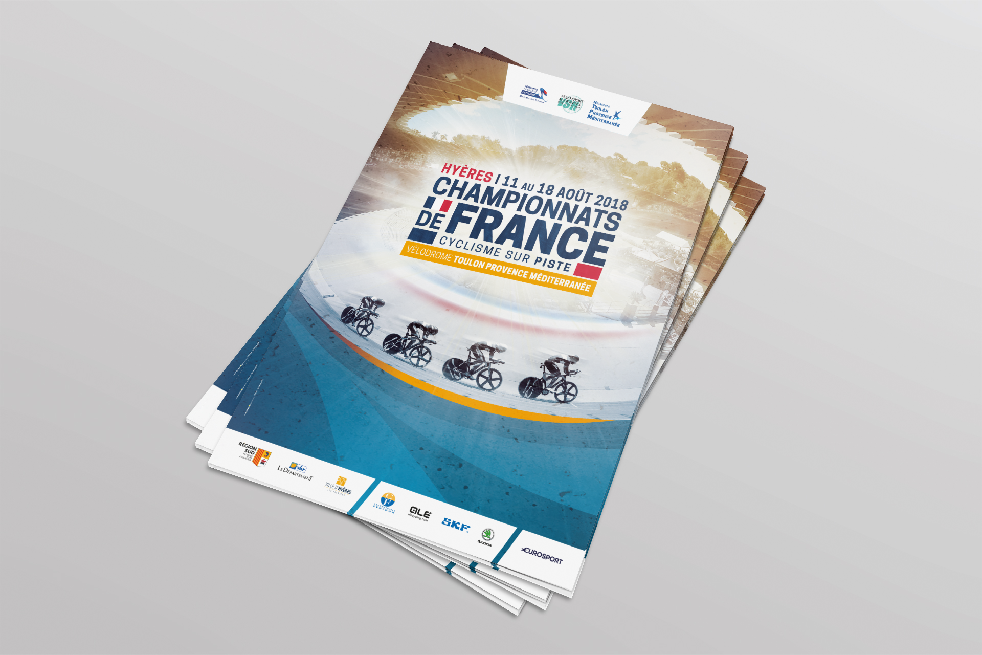 Championnats de France de cyclisme sur Piste 2018 - Flyer