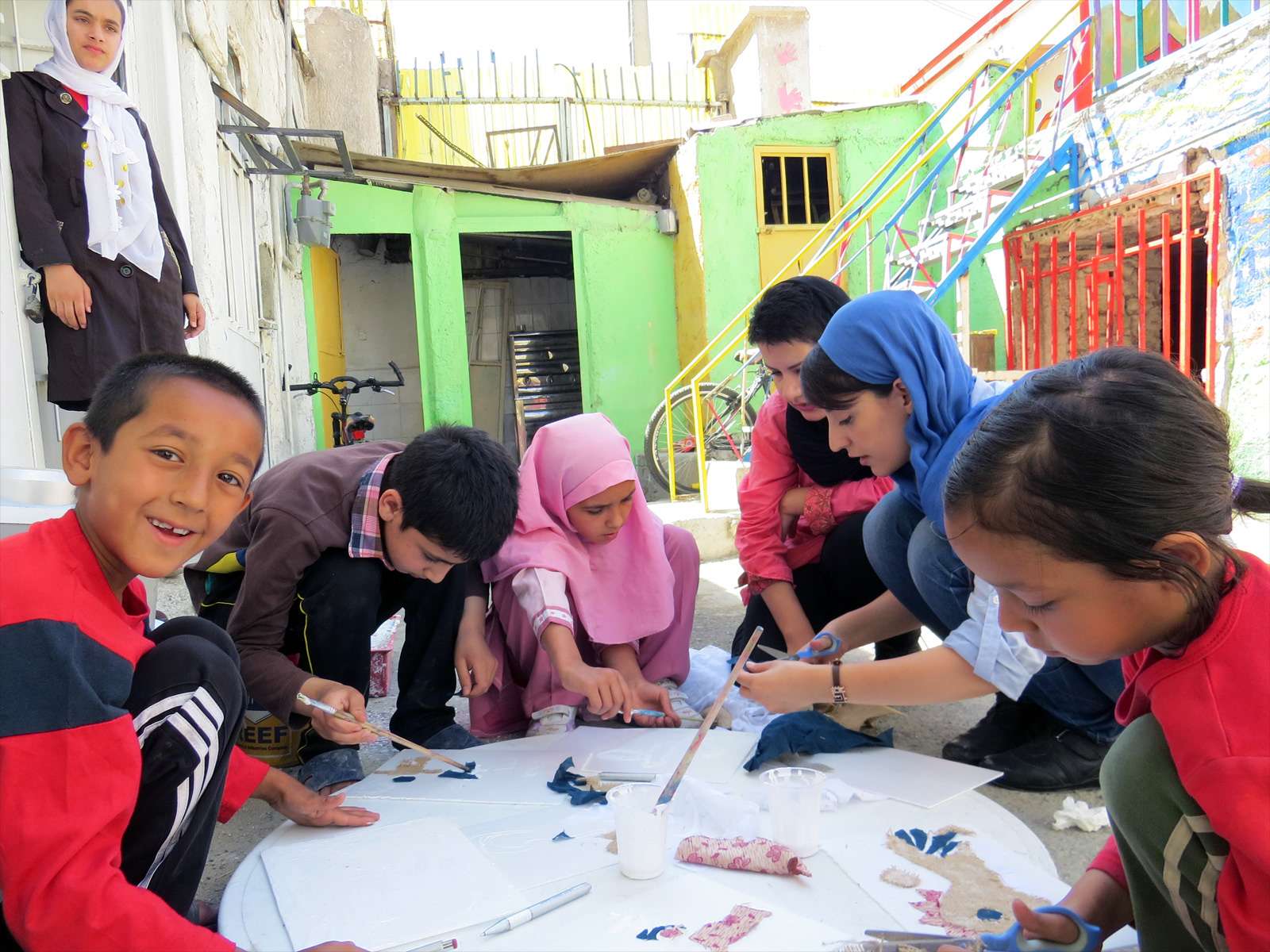 Society for Defending Street and Working Children in Tehran, Iran
