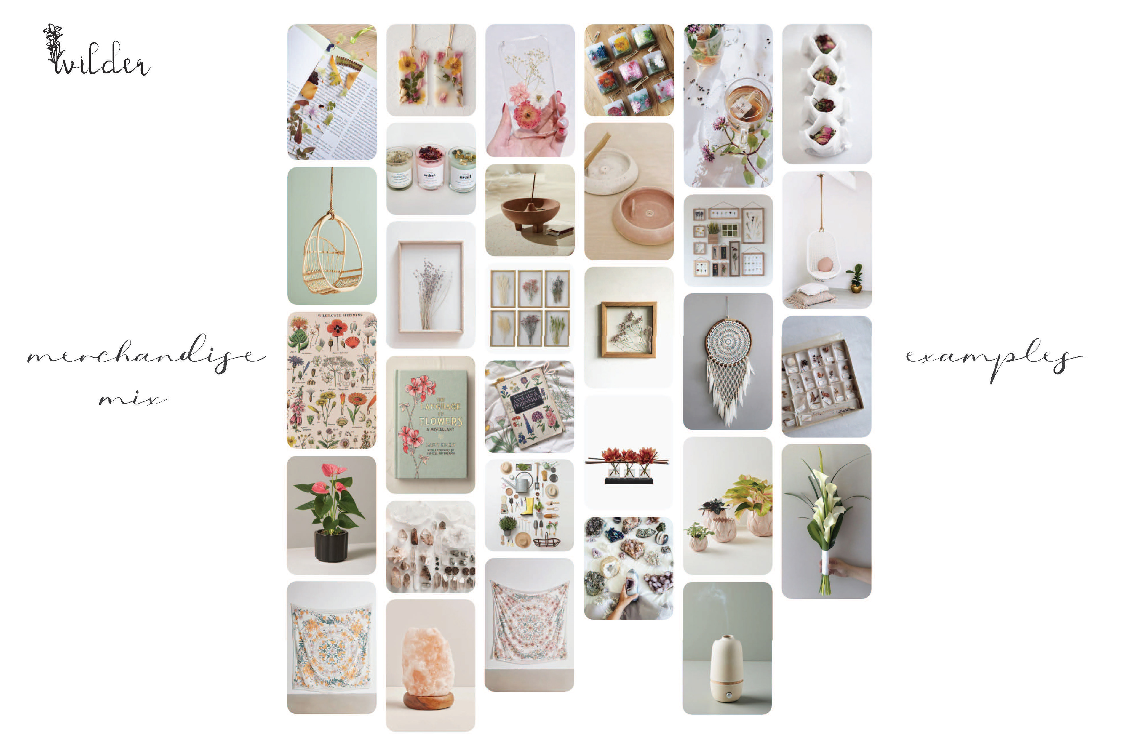 Example of Merchandise Mix