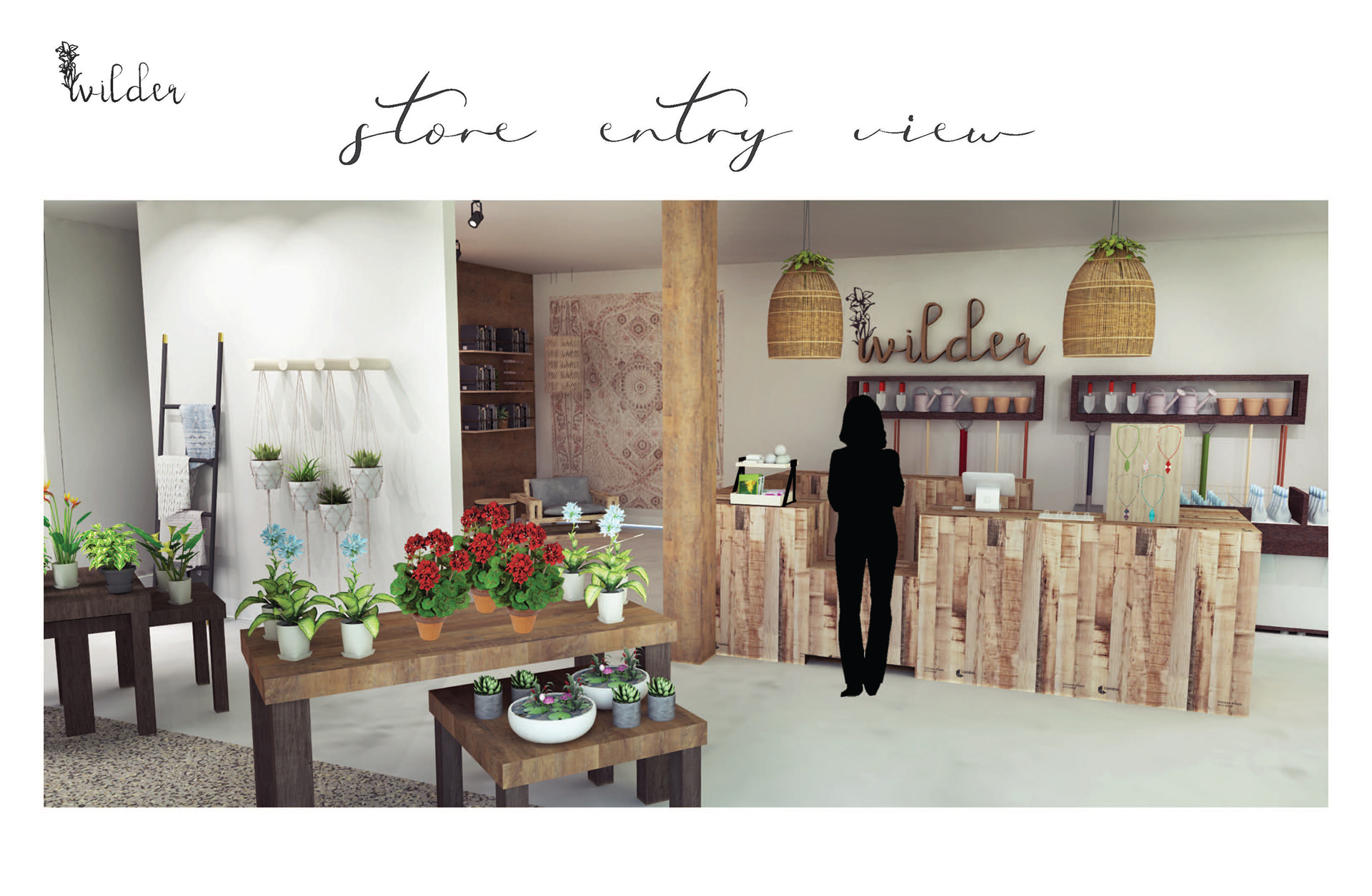 Front of store rendering