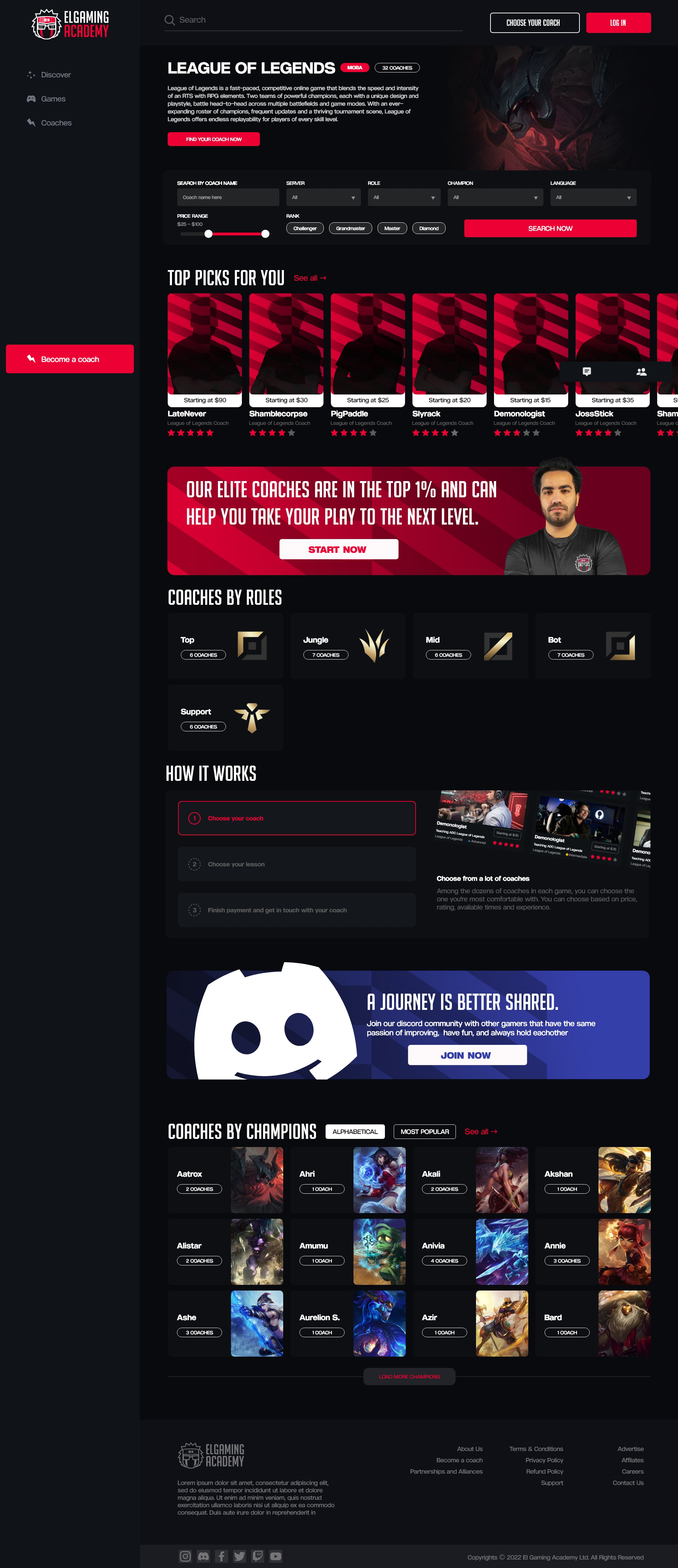 Game Page