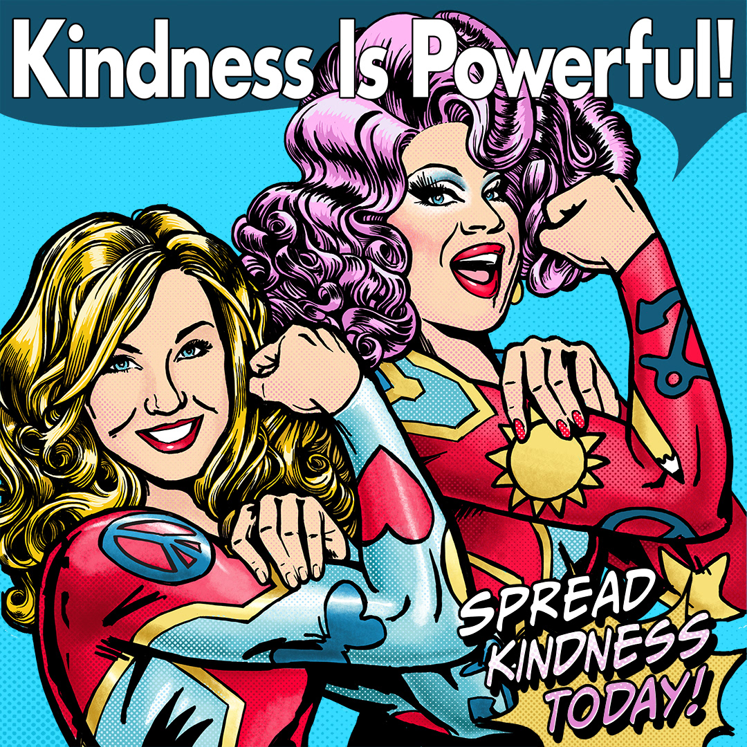 Ashley Eckstein and Nina West for Nationwide Children's Hospital Kindness Project 2021