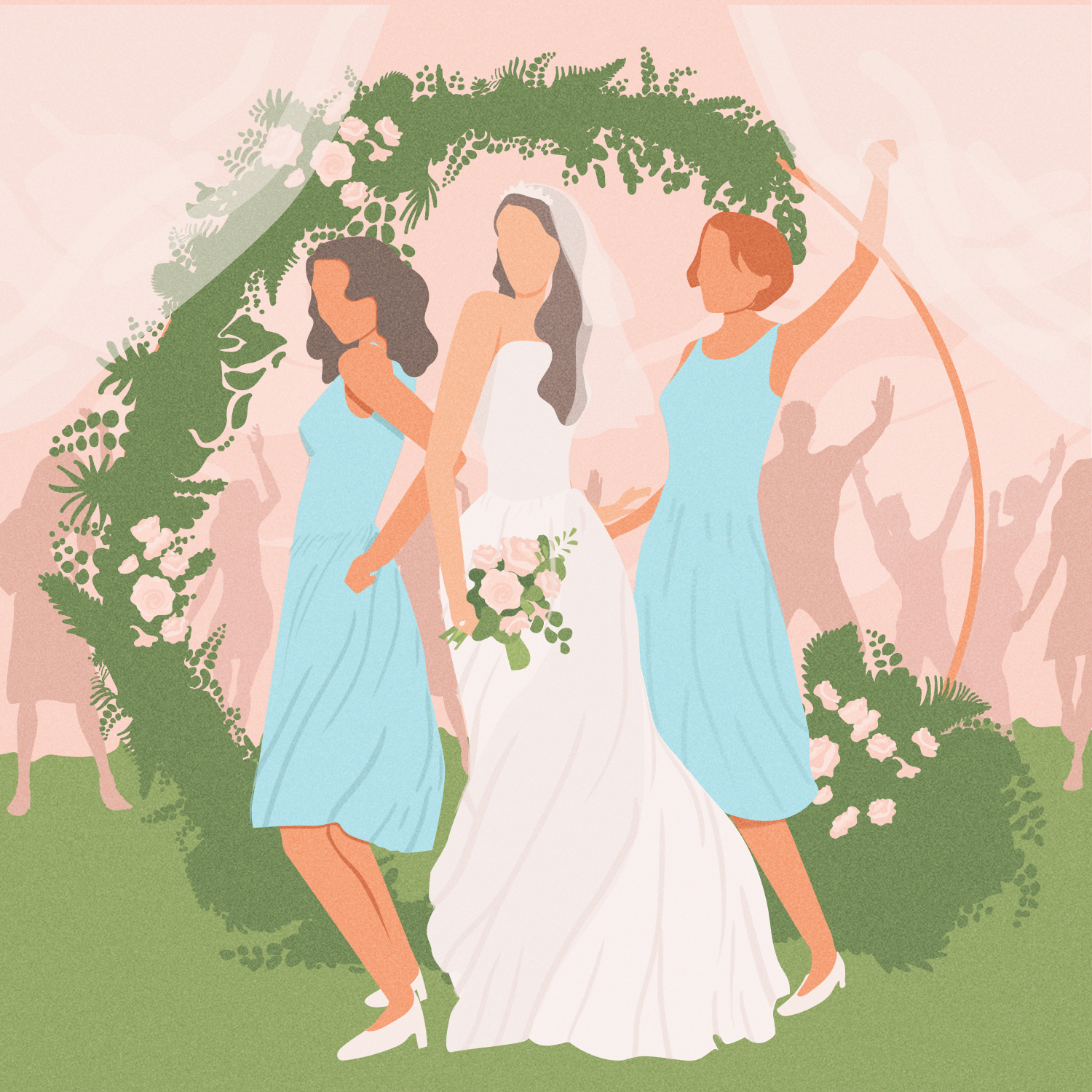 And the bridal queens with impeccable taste