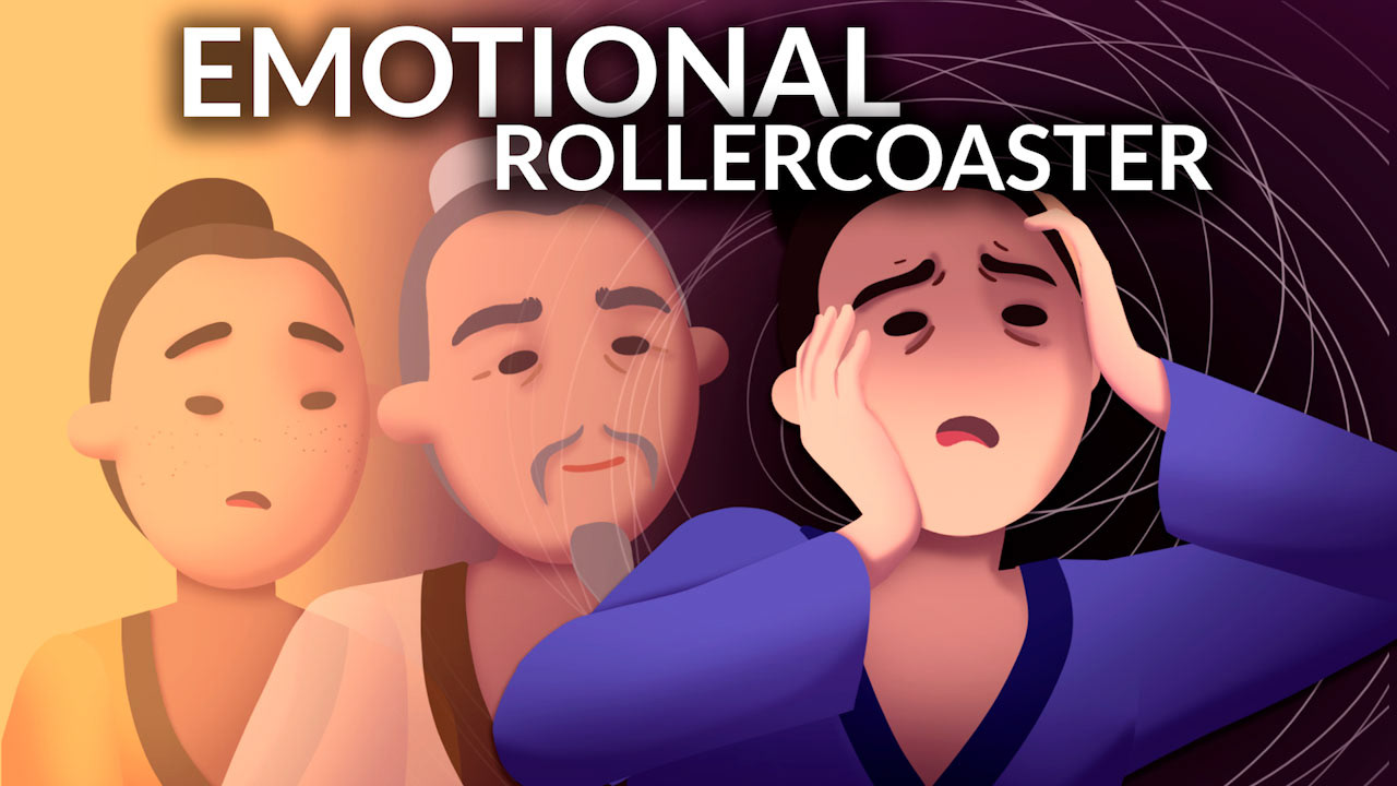 Thought-provoking abstract cartoon thumbnail designed to spark curiosity and increase click-through rates for Filosophy videos.