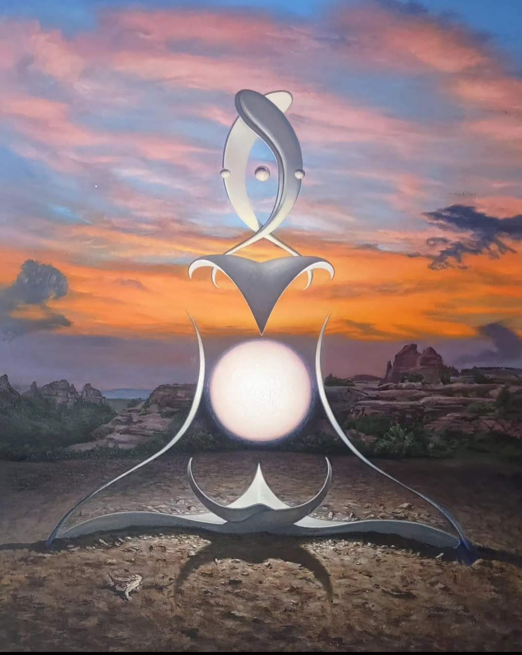 "Desert Lotus" Oil