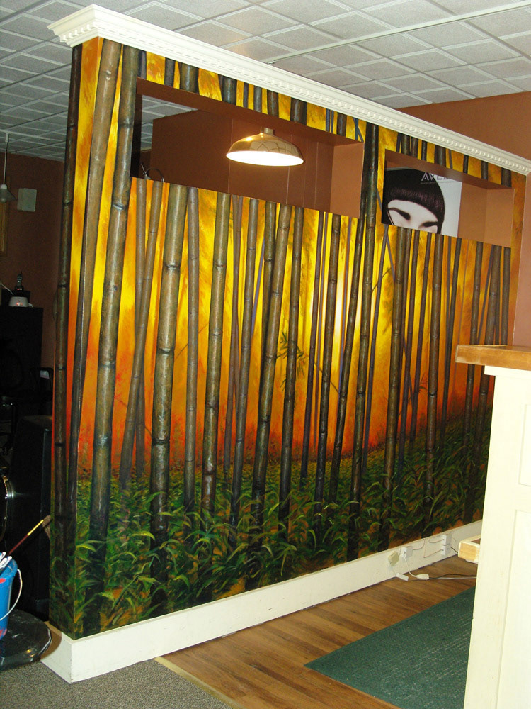 Shear Design Salon Mural, 2008