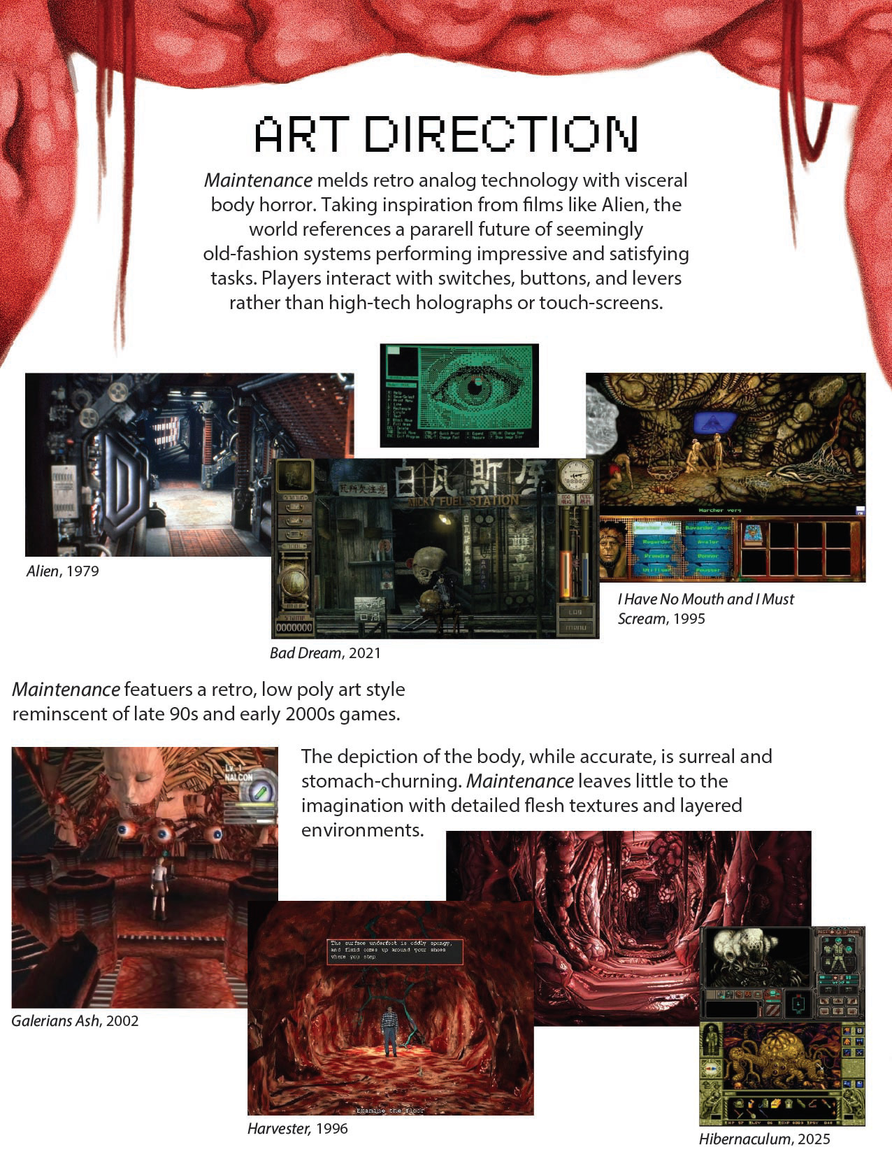 Concept Doc (owns game concept and art direction, document creation collaborative)