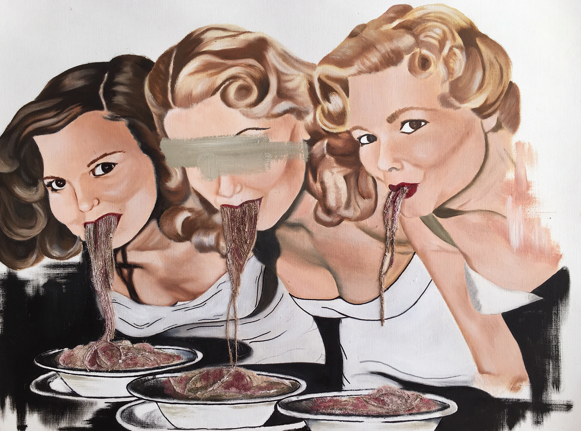 SPAGHETTI BABES– Oil & twine