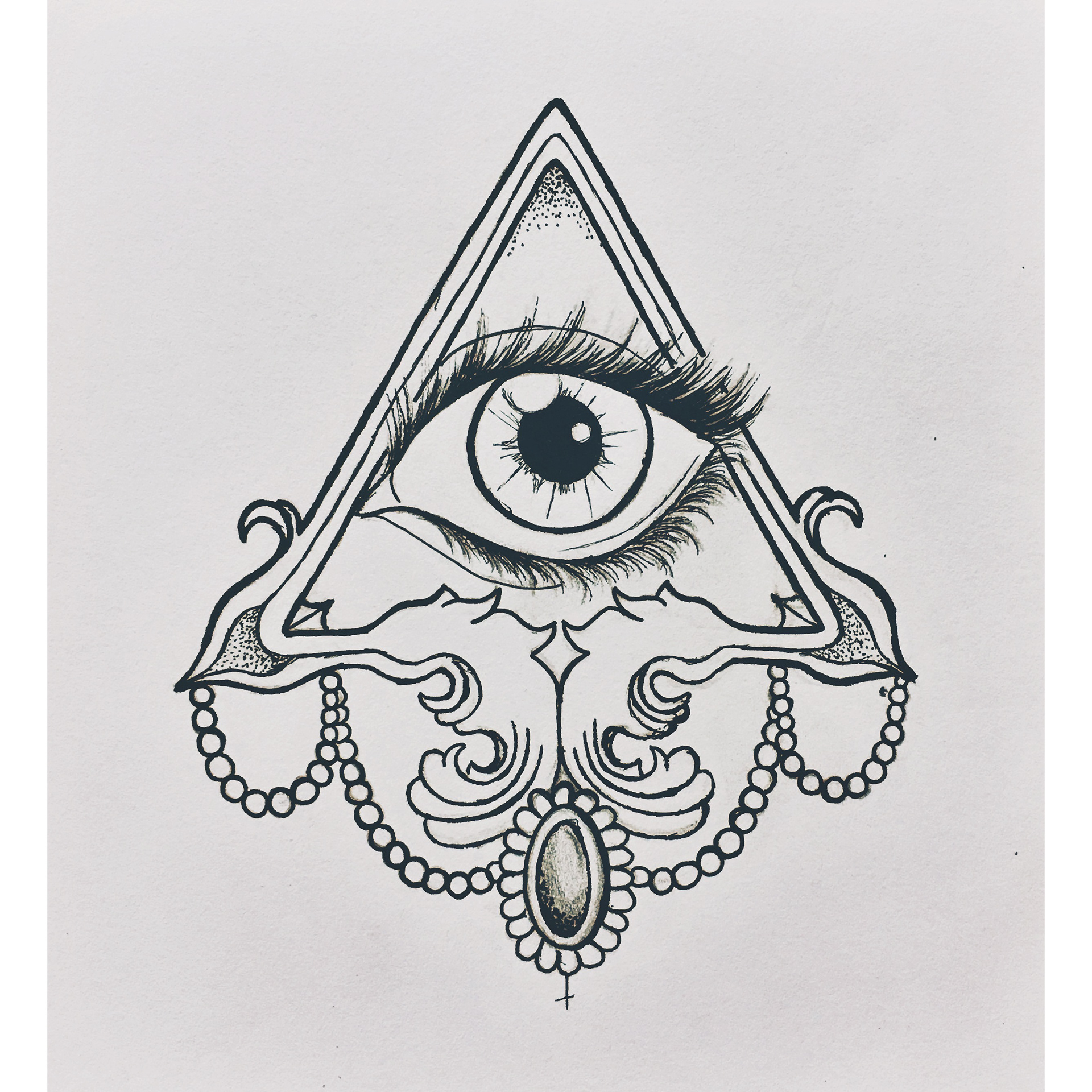 ALL-SEEING– Ink