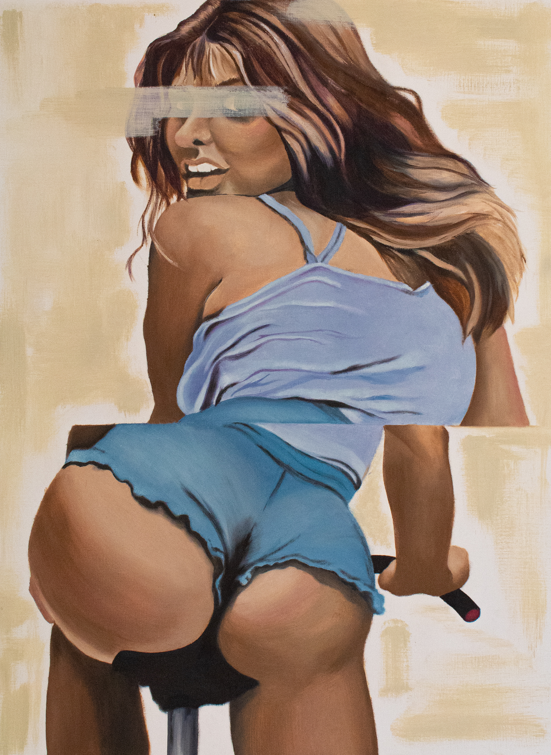 BICYCLE BABE– Oil