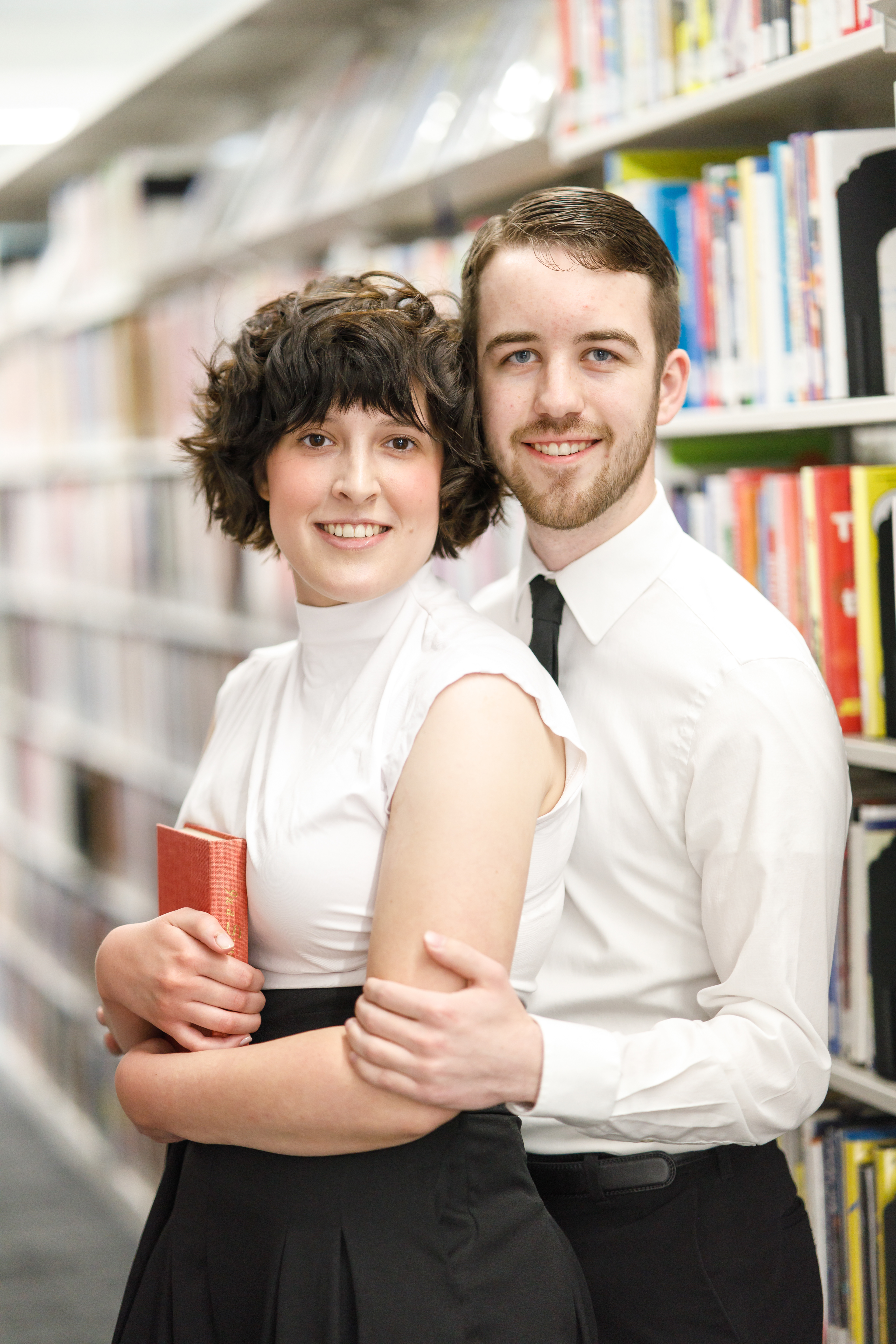 Rainy weather called for a library session