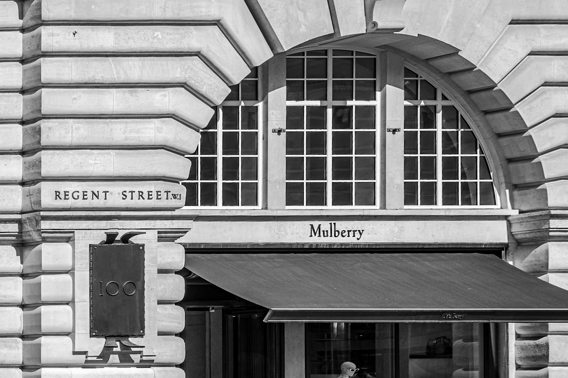 Regent Street: Picture taken on a 'Monopoly Board' tour of London.