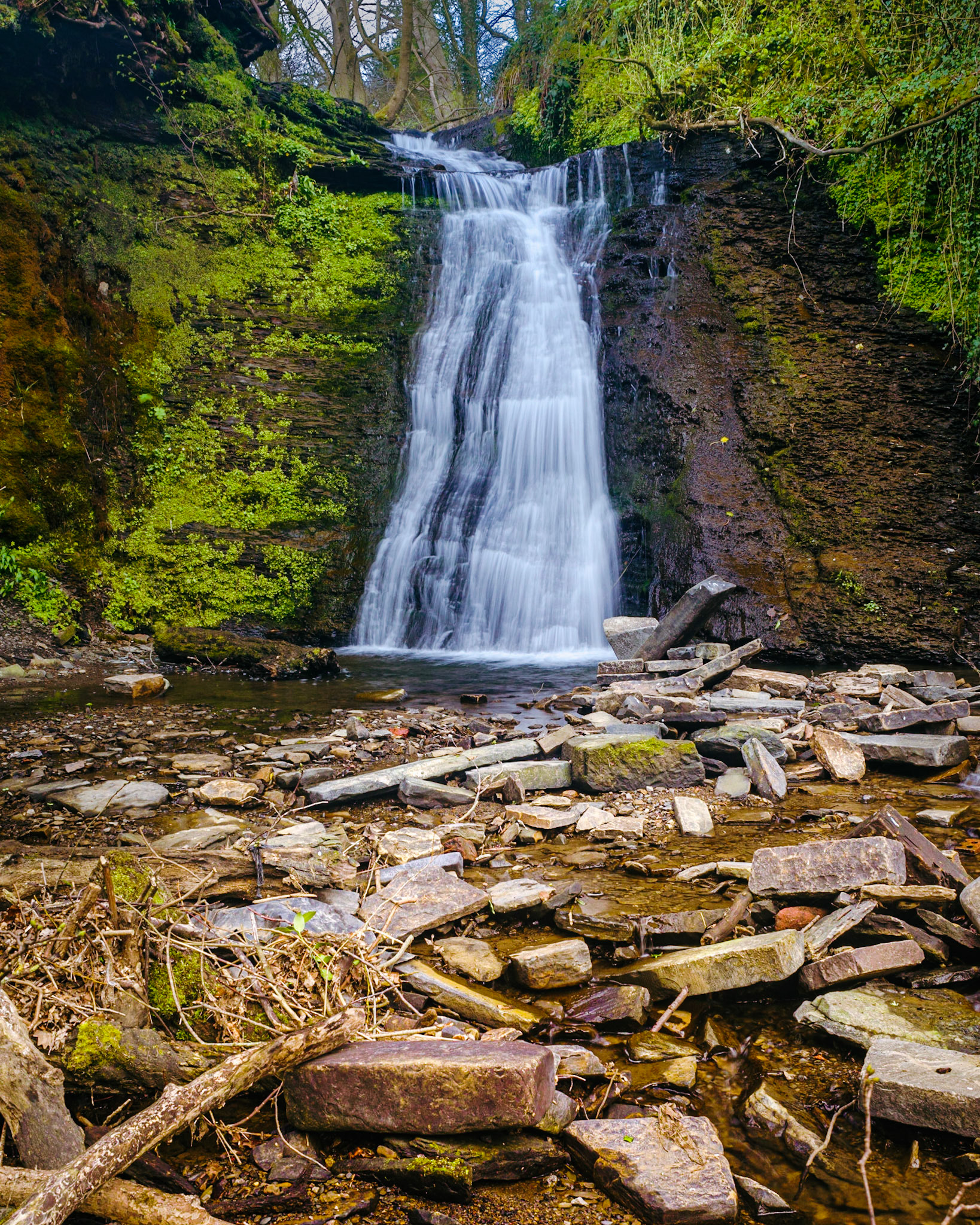 Halicki Waterfall, West Yorkshire