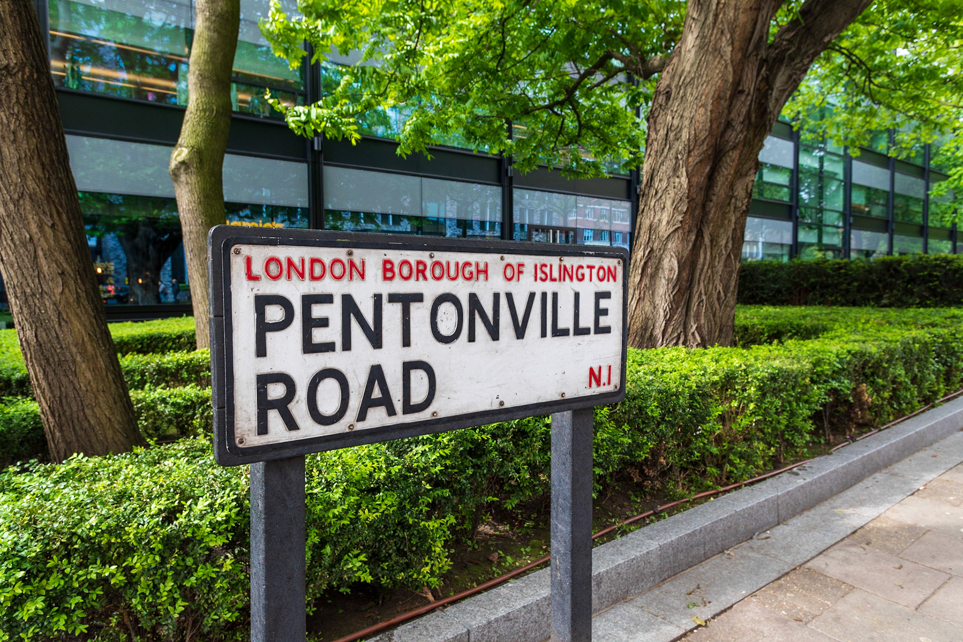 Pentonville Road, Islington, London.