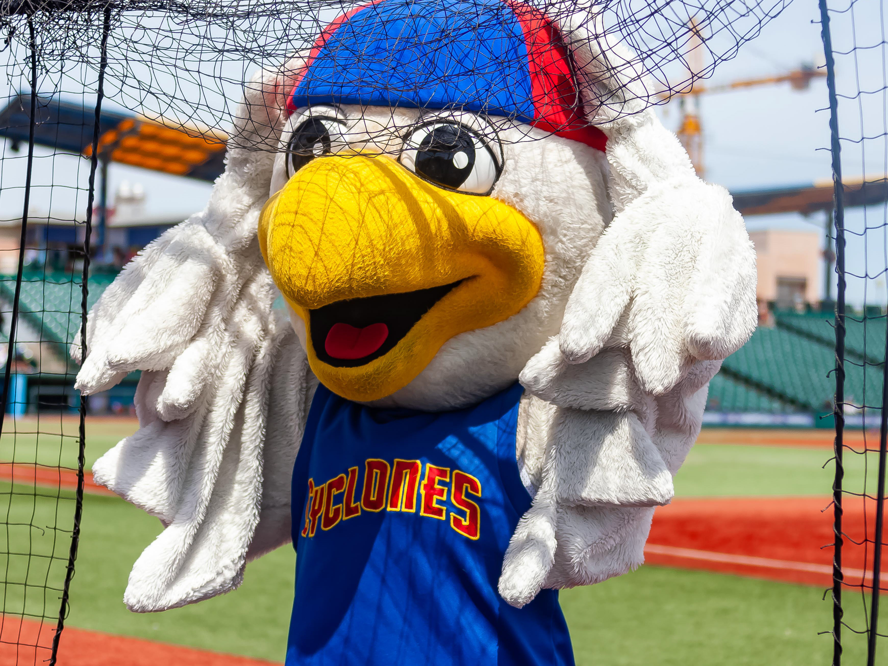 Brooklyn Cyclones mascot Pee Wee