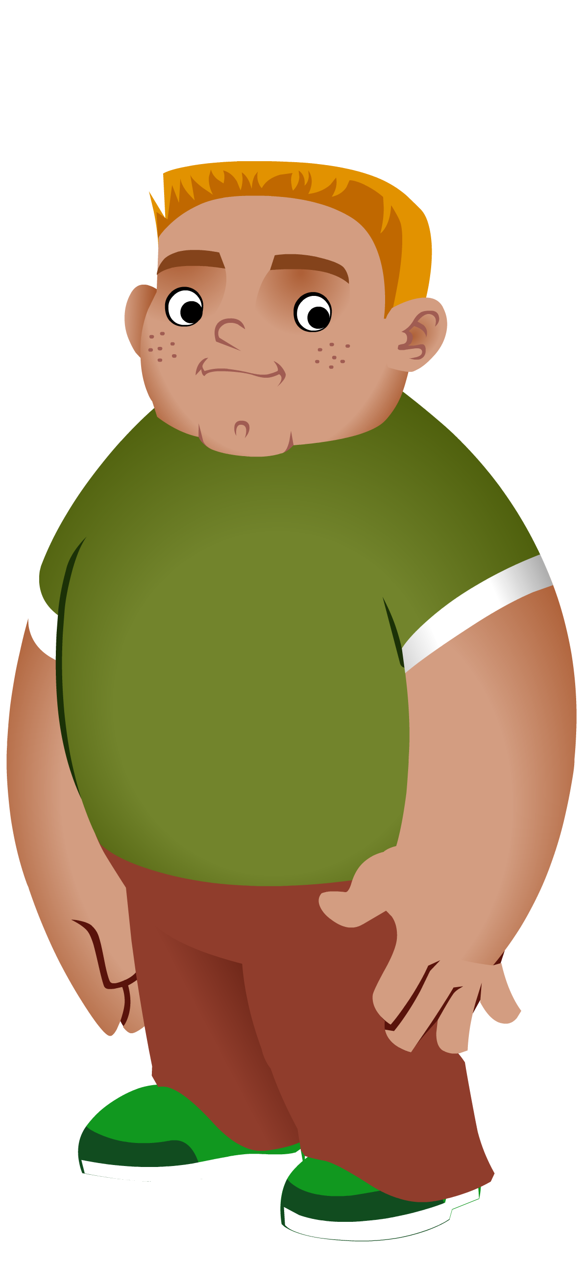 Charactater Concept: ETHAN - Lacing Up