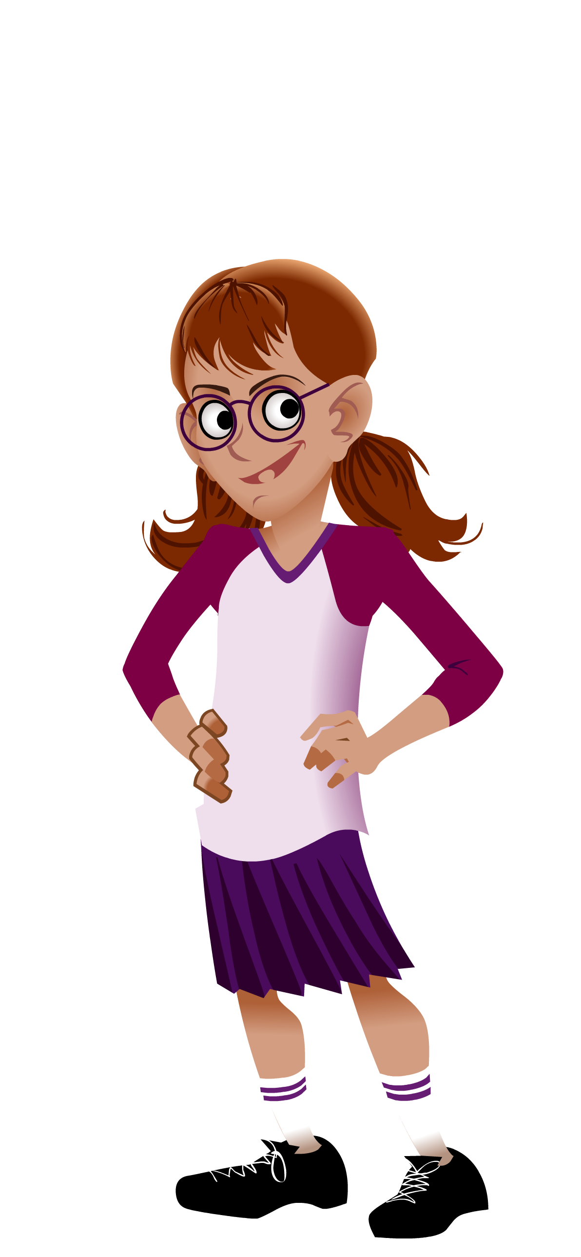 Charactater Concept: EMILY - Lacing Up