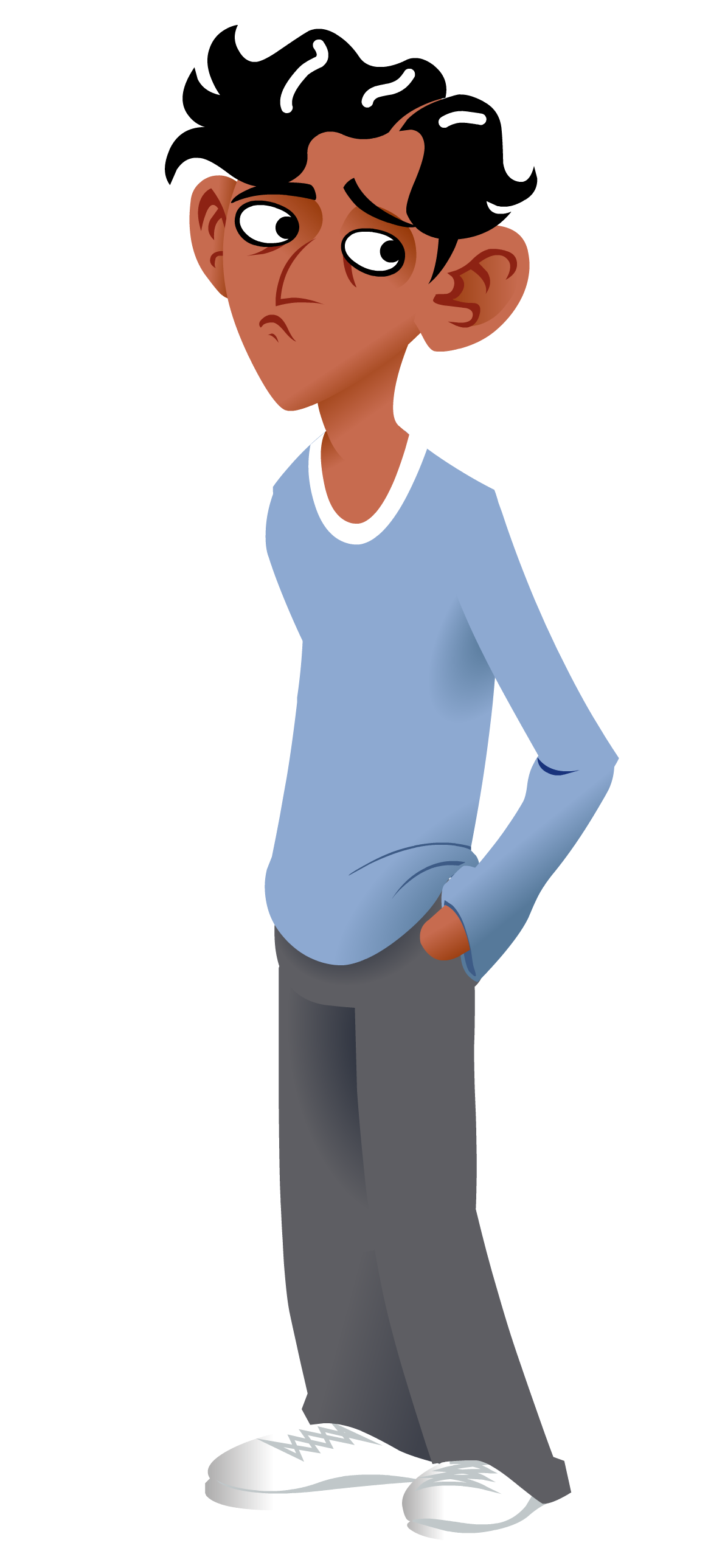 Charactater Concept: HASSAN - Lacing Up