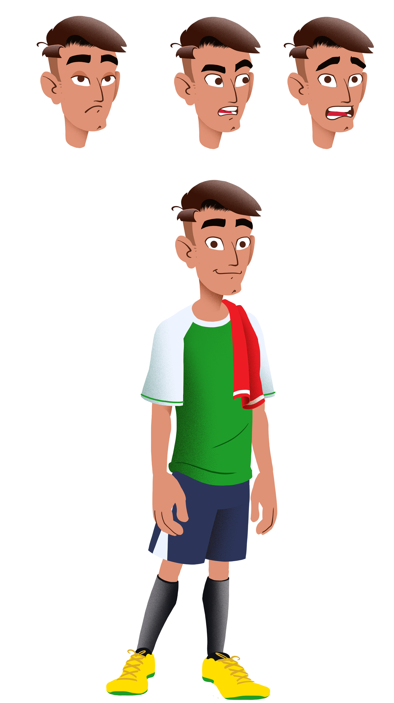 Character Concept: SANJAY - Stay in the Game