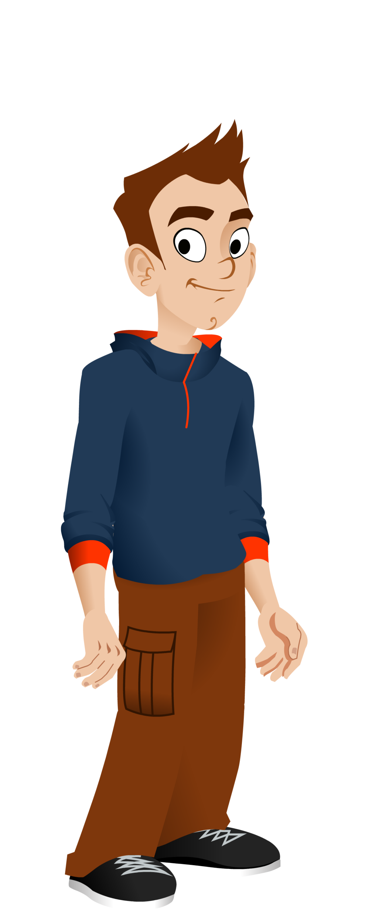Charactater Concept: JAKE - Lacing Up