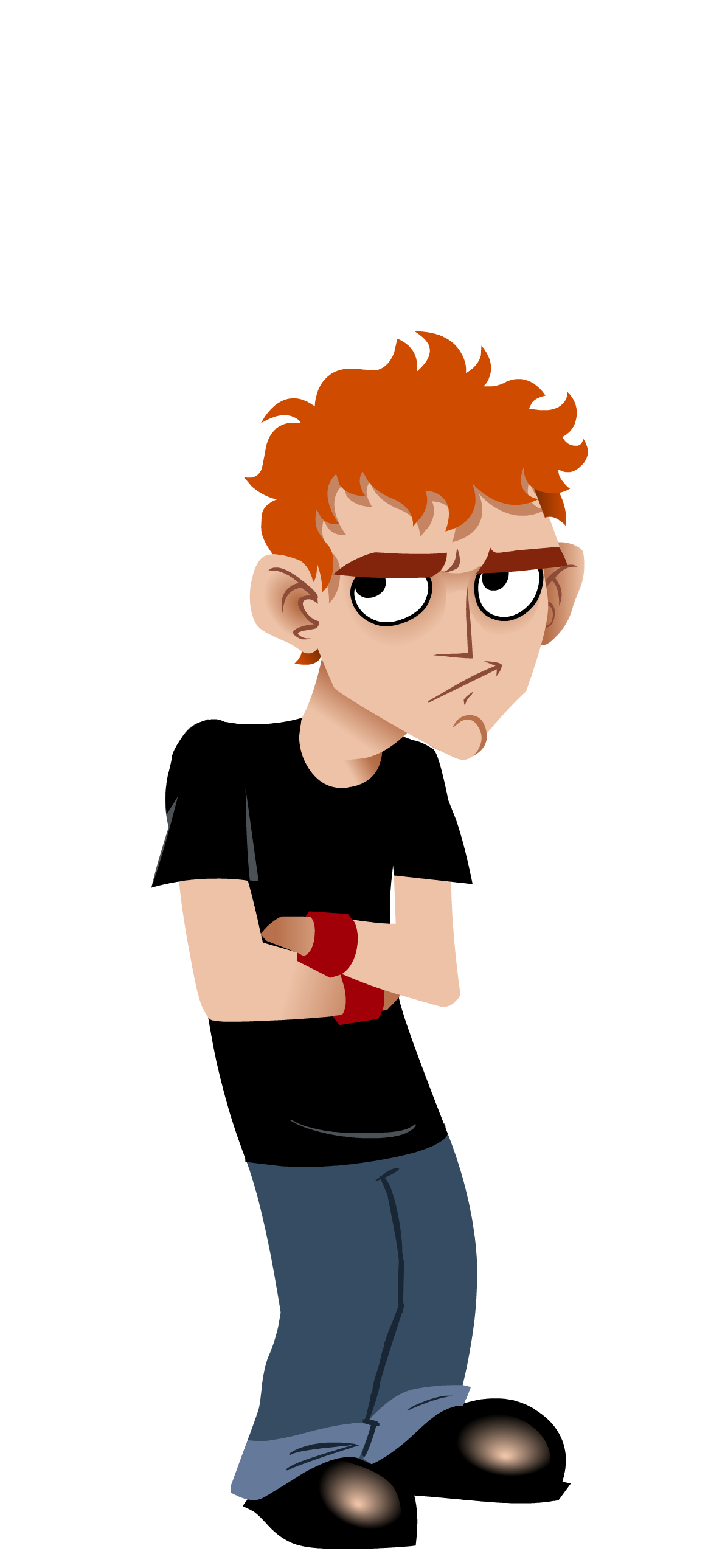 Charactater Concept: LEWIS - Lacing Up