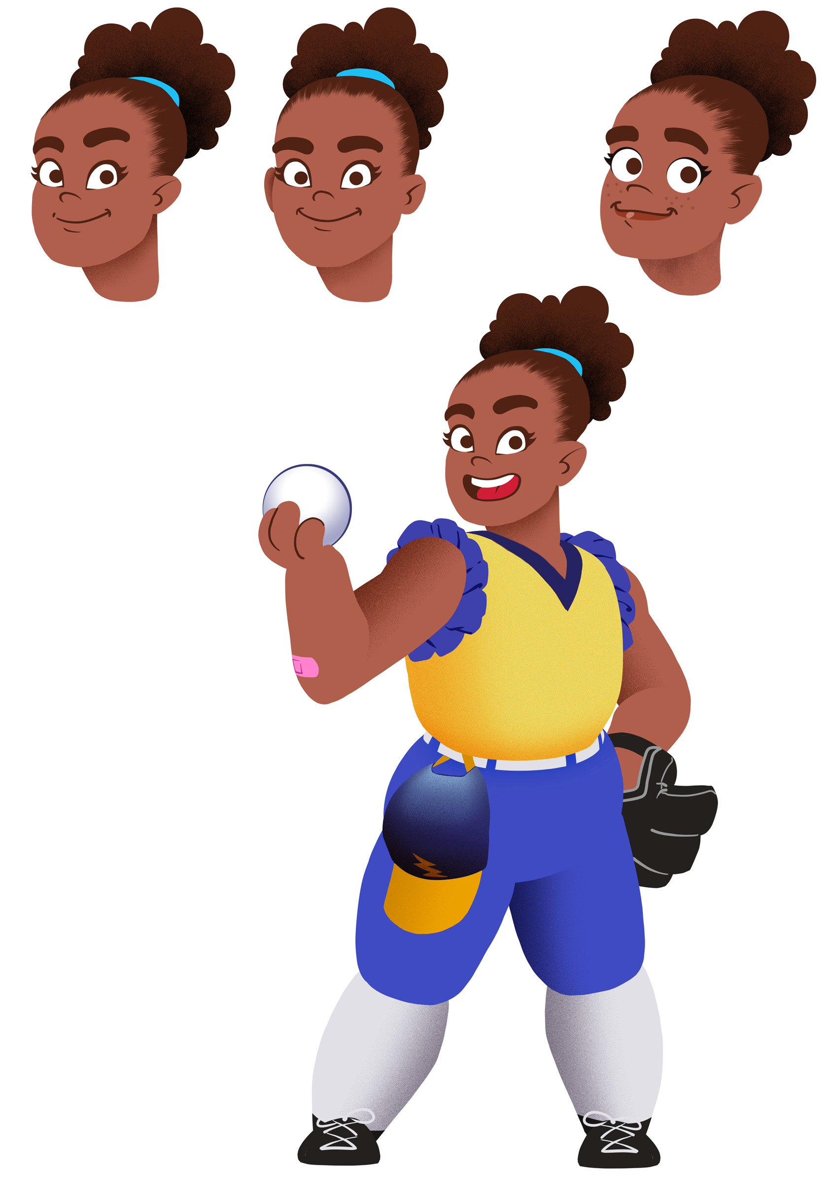 Character Concept: JOELLE - Stay in the Game