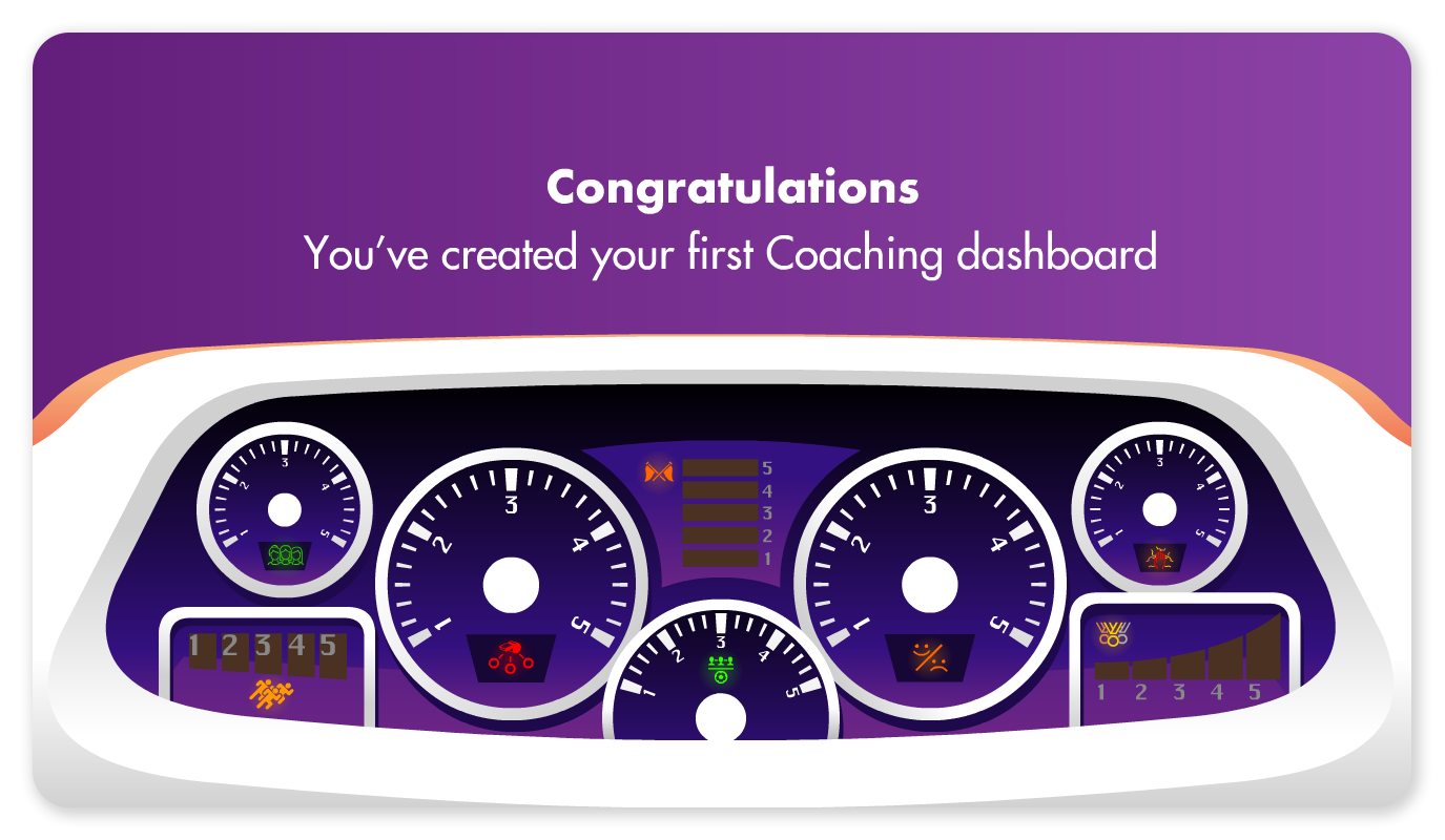 Dashboard; a user controlled progress-tracking tool