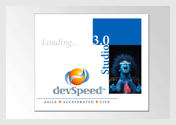 devSpeed splash screen