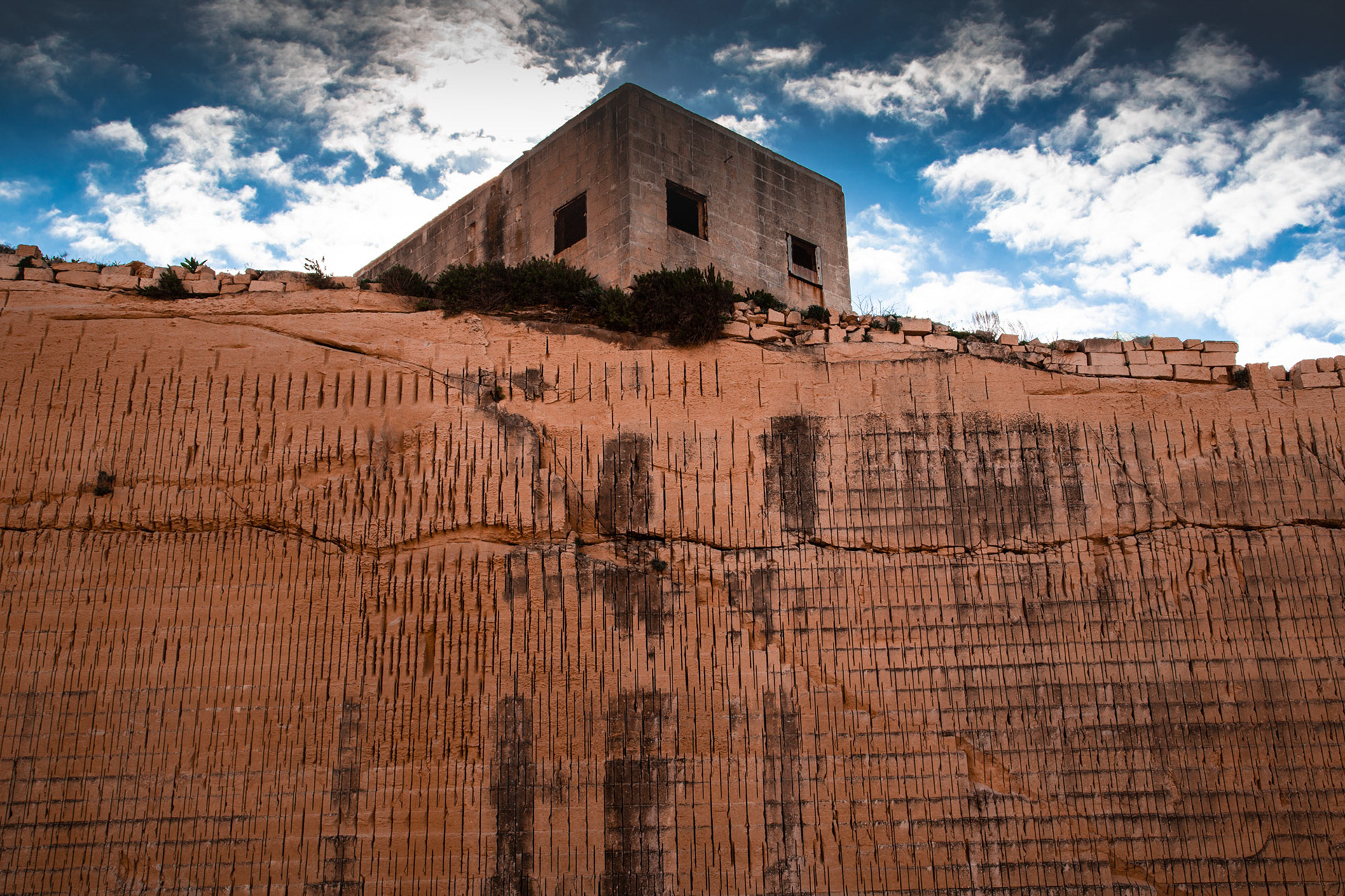 Quarry Face on Gozo