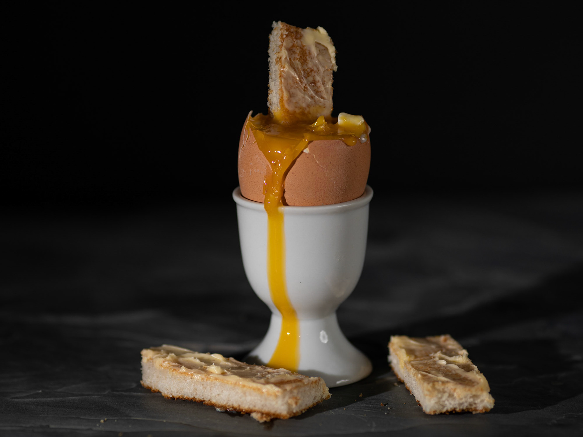 Boiled Egg with Soldiers