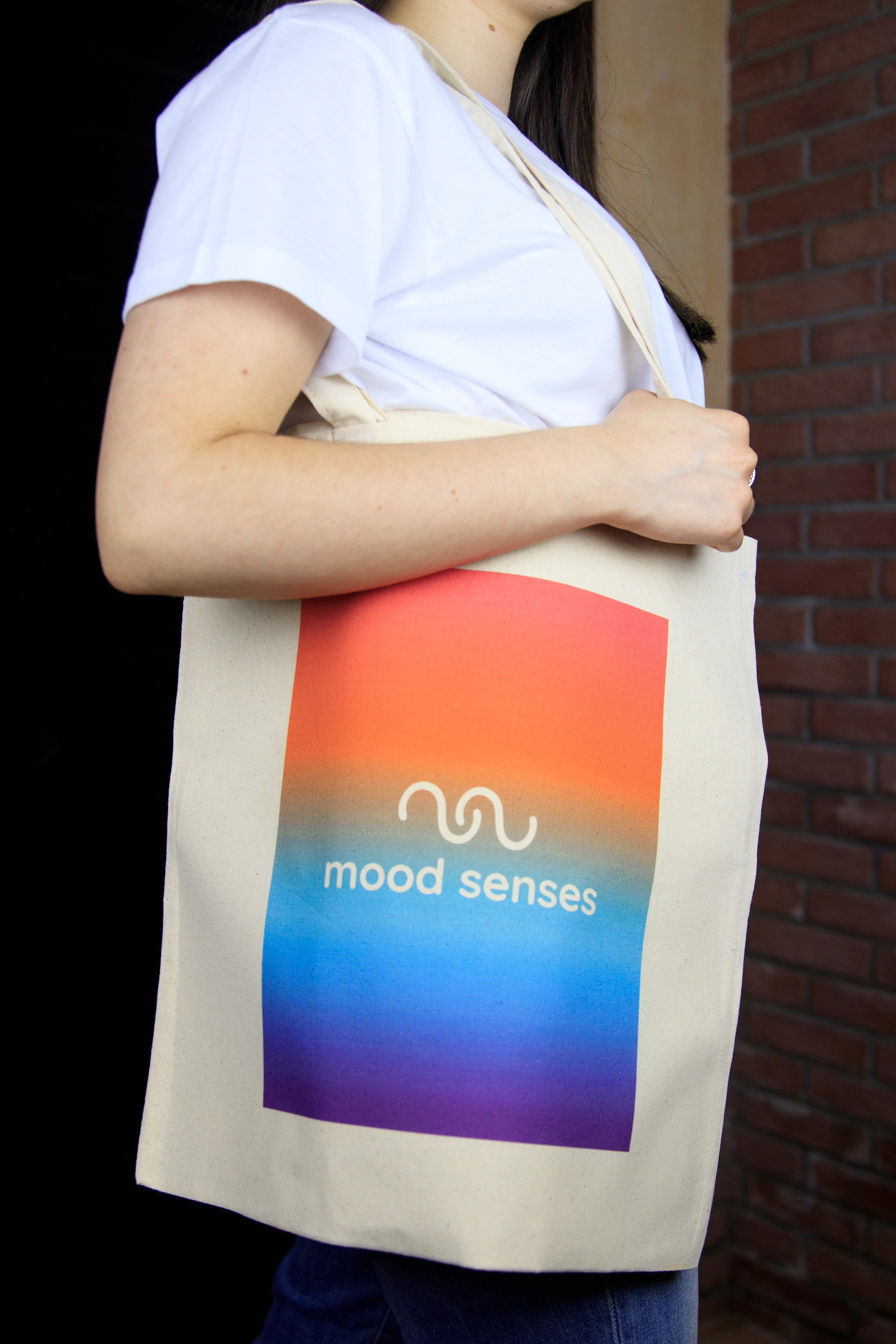 mood senses tote bag
