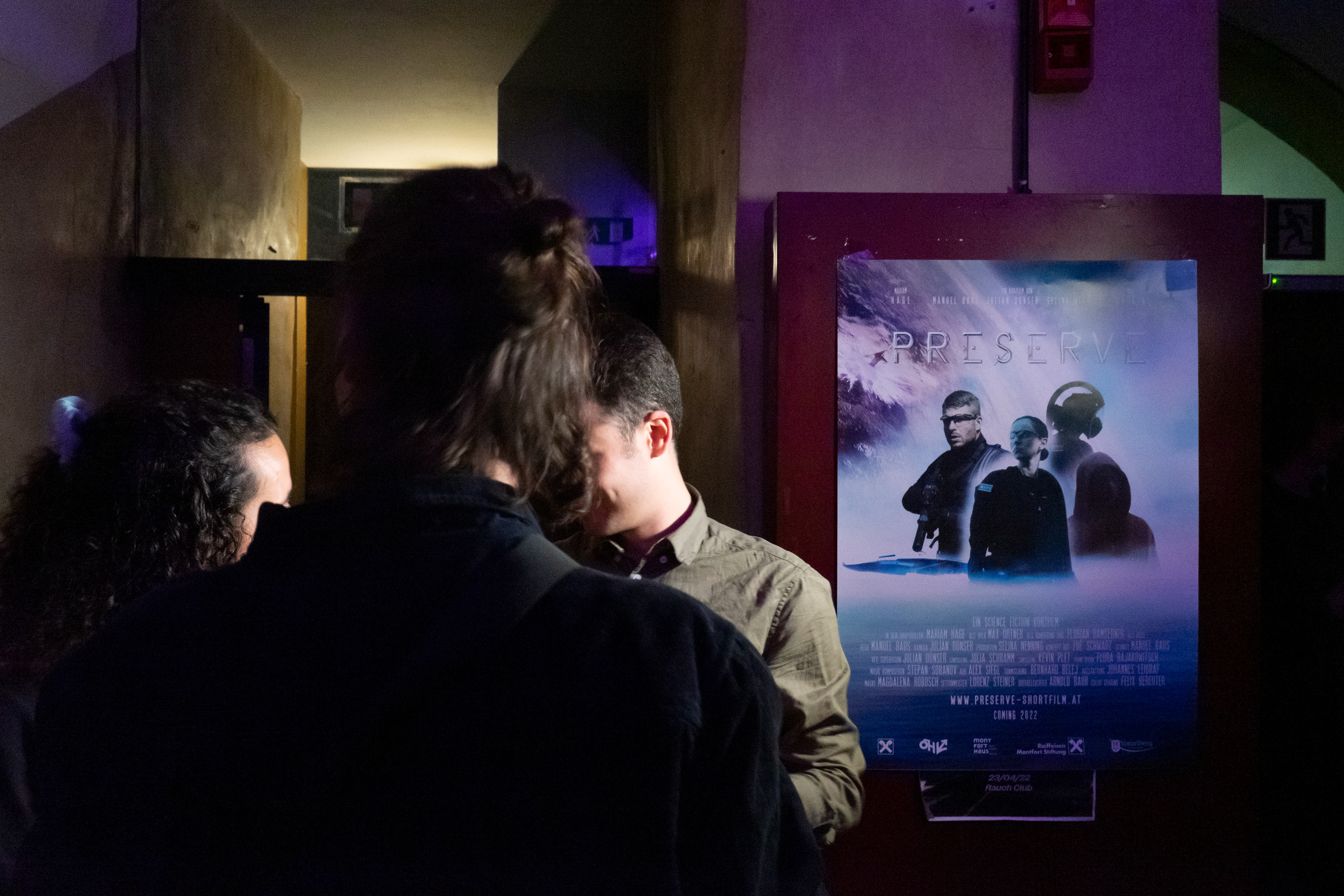 Teampremiere und Poster