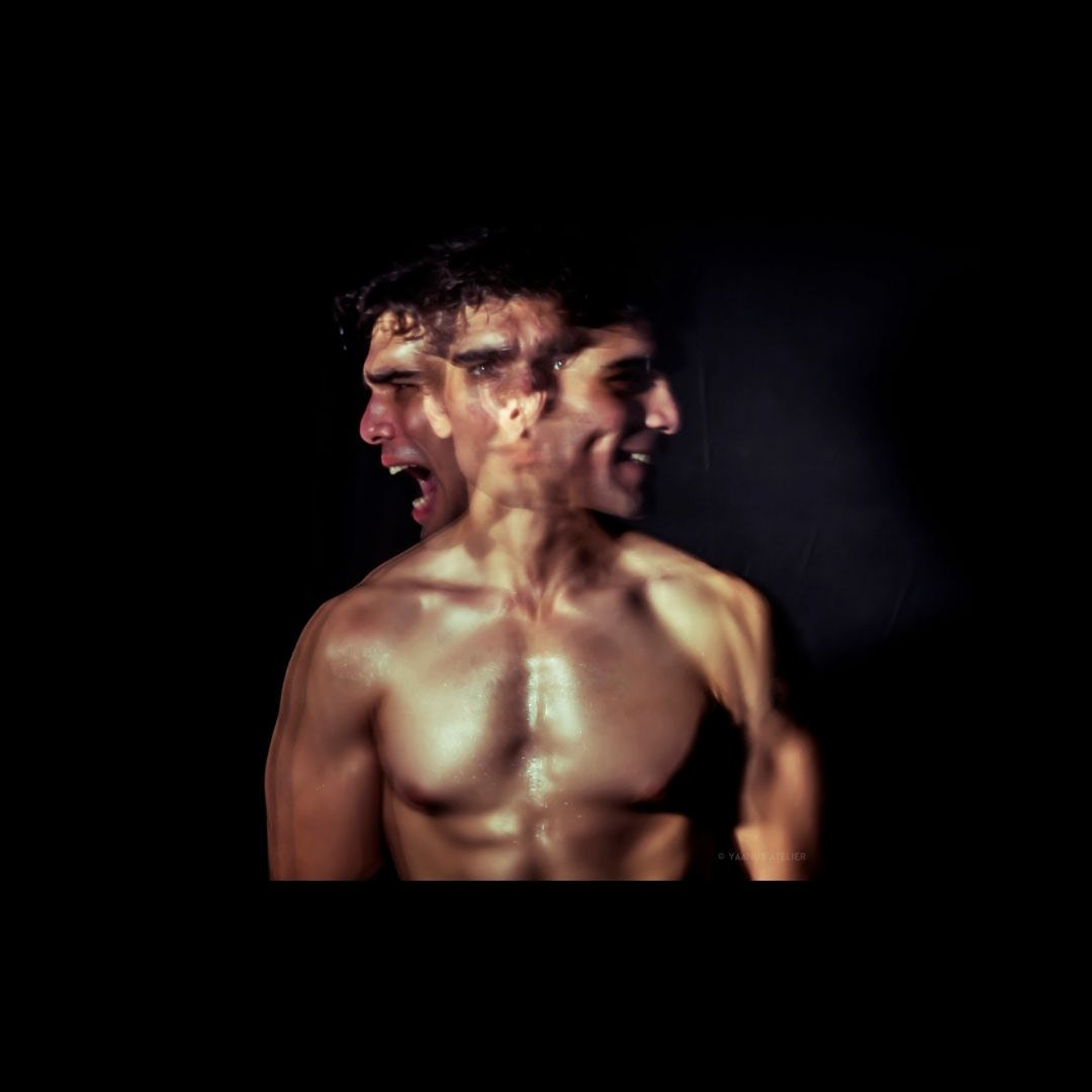 "Inner Work" Mental Health Awareness Photography Series Featuring Rishabh Shawney. Male Photography by Portfolio Photographers Judhajit Bagchi & Ranadeep Bhattacharyya