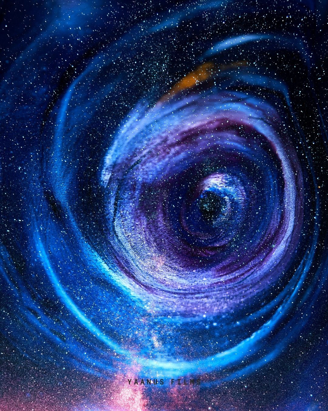 Cosmic Photography, Celestial Art, Human Universe, Astral Imagery, Star-Studded Portraiture Yaanus Films