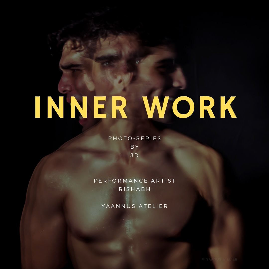"Inner Work" Mental Health Awareness Photography Series Featuring Rishabh Shawney. Male Photography by Portfolio Photographers Judhajit Bagchi & Ranadeep Bhattacharyya