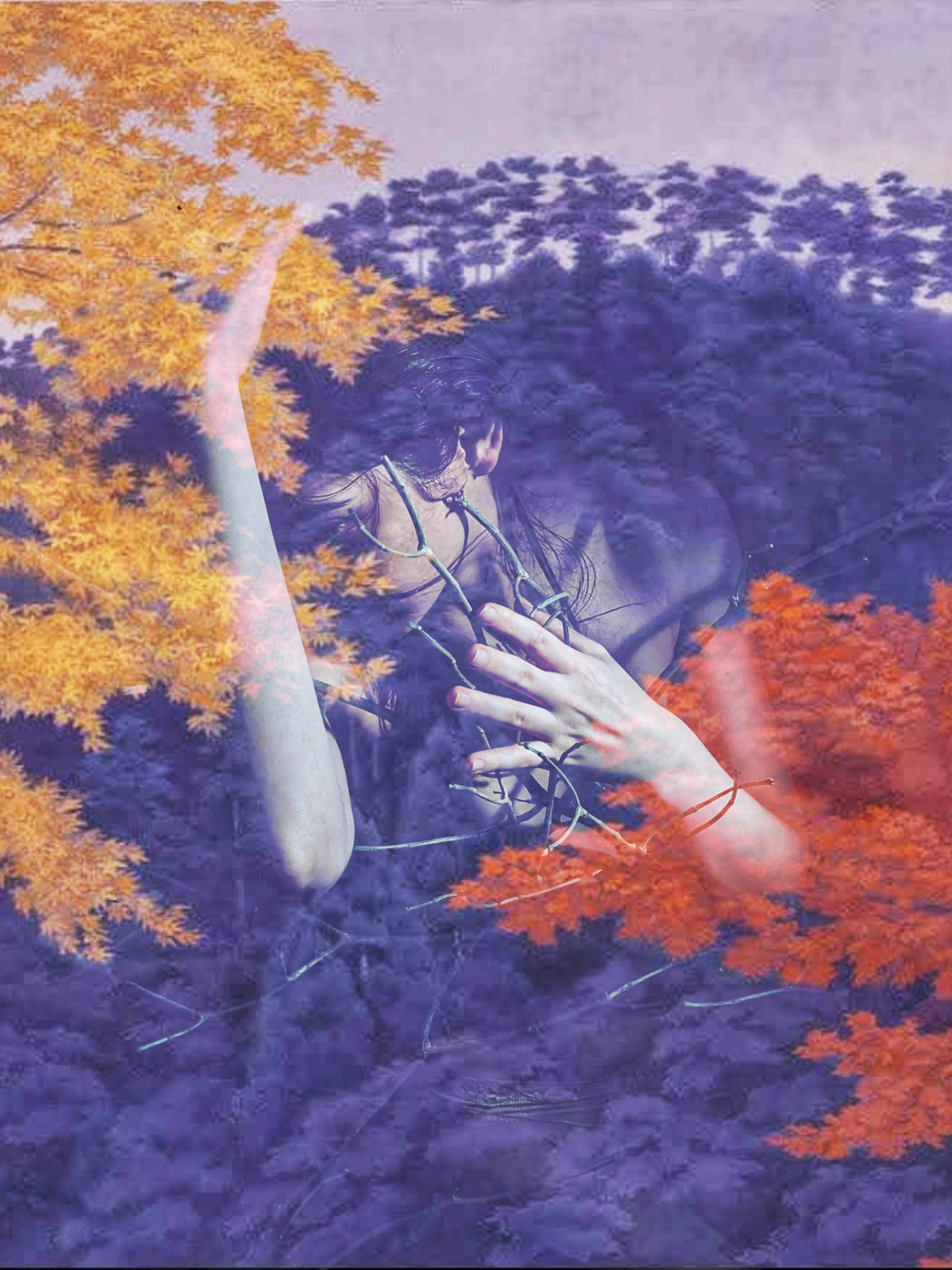 As I Remain In You - Fashion & Beauty Photo Shoot by Photographer Judhajit Bagchi & Ranadeep Bhattacharyya Yaanus Films Production Company Mumbai. First Published In G5A Foundation.