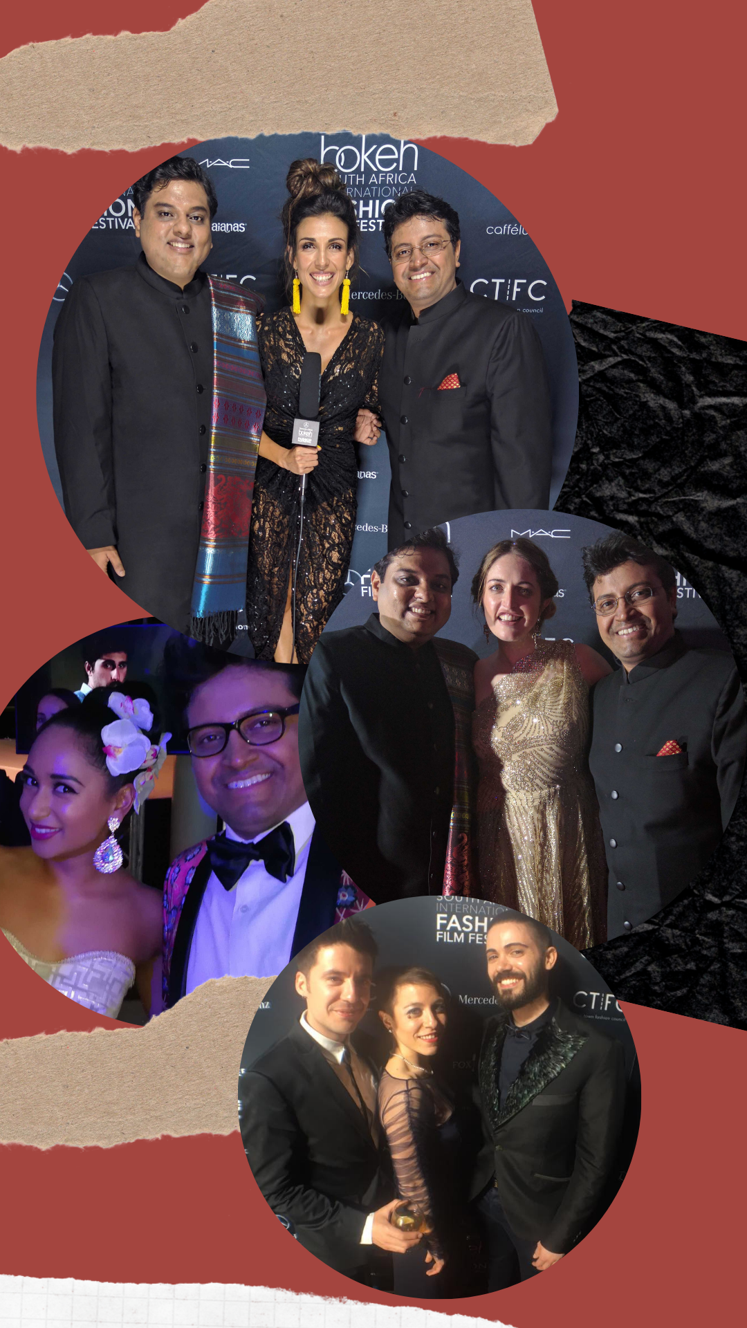 Writer Director Judhajit Bagchi & Ranadeep Bhattacharyya at Bokeh Fashion Film Festival South Africa Official Selection