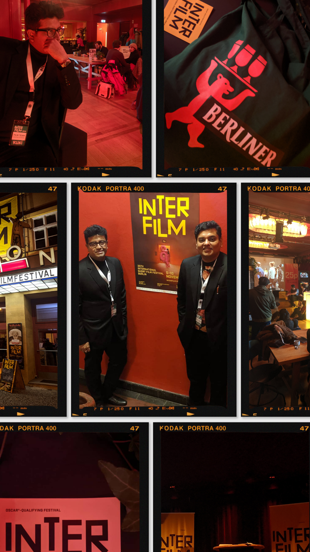 Writer Director Judhajit Bagchi & Ranadeep Bhattacharyya at Inter Film Berlin