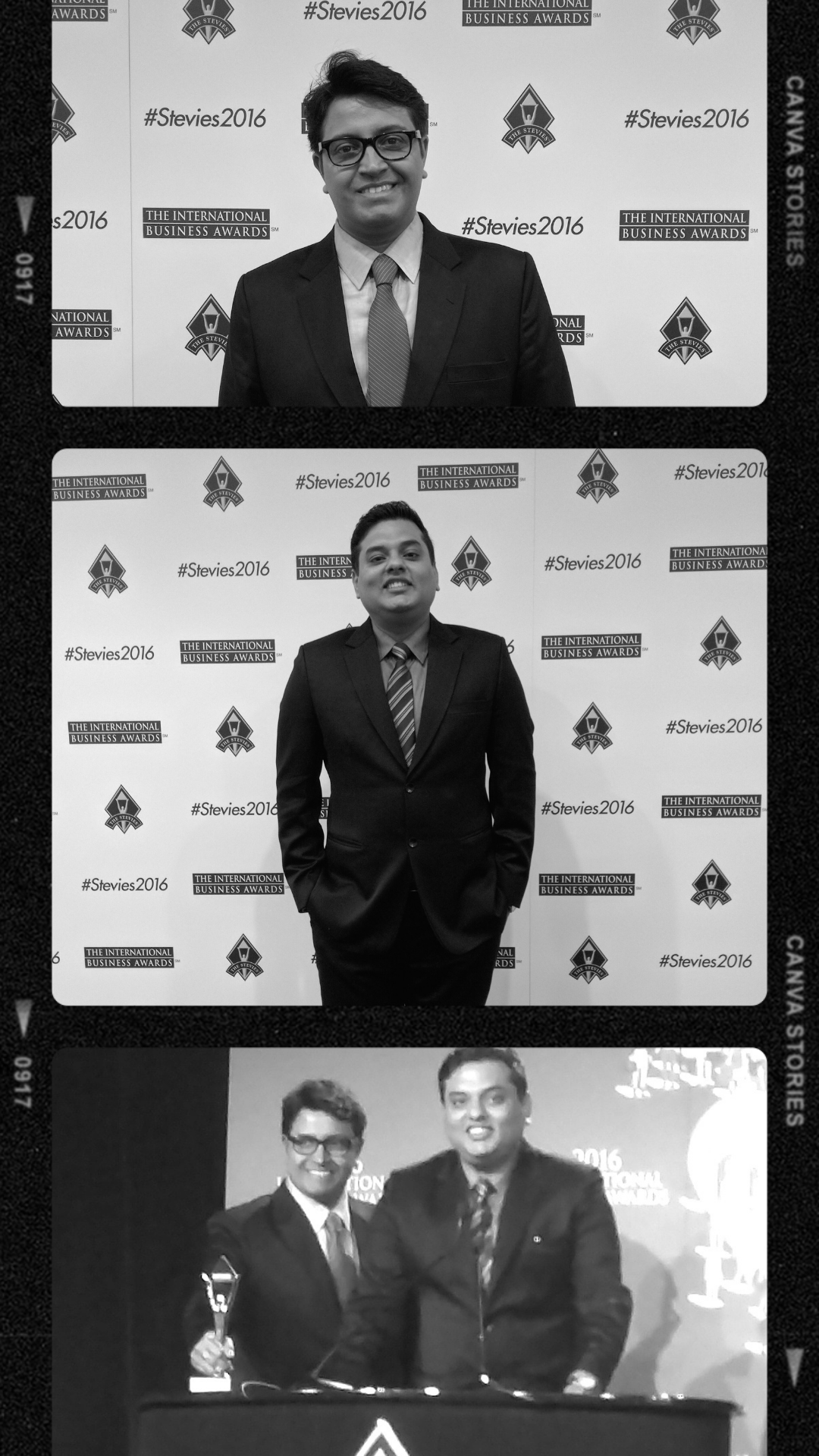 Writer Director Judhajit Bagchi & Ranadeep Bhattacharyya at International Business Awards Winner Brand Ad Film