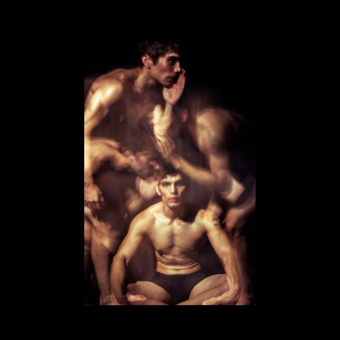 "Inner Work" Mental Health Awareness Photography Series Featuring Rishabh Shawney. Male Photography by Portfolio Photographers Judhajit Bagchi & Ranadeep Bhattacharyya