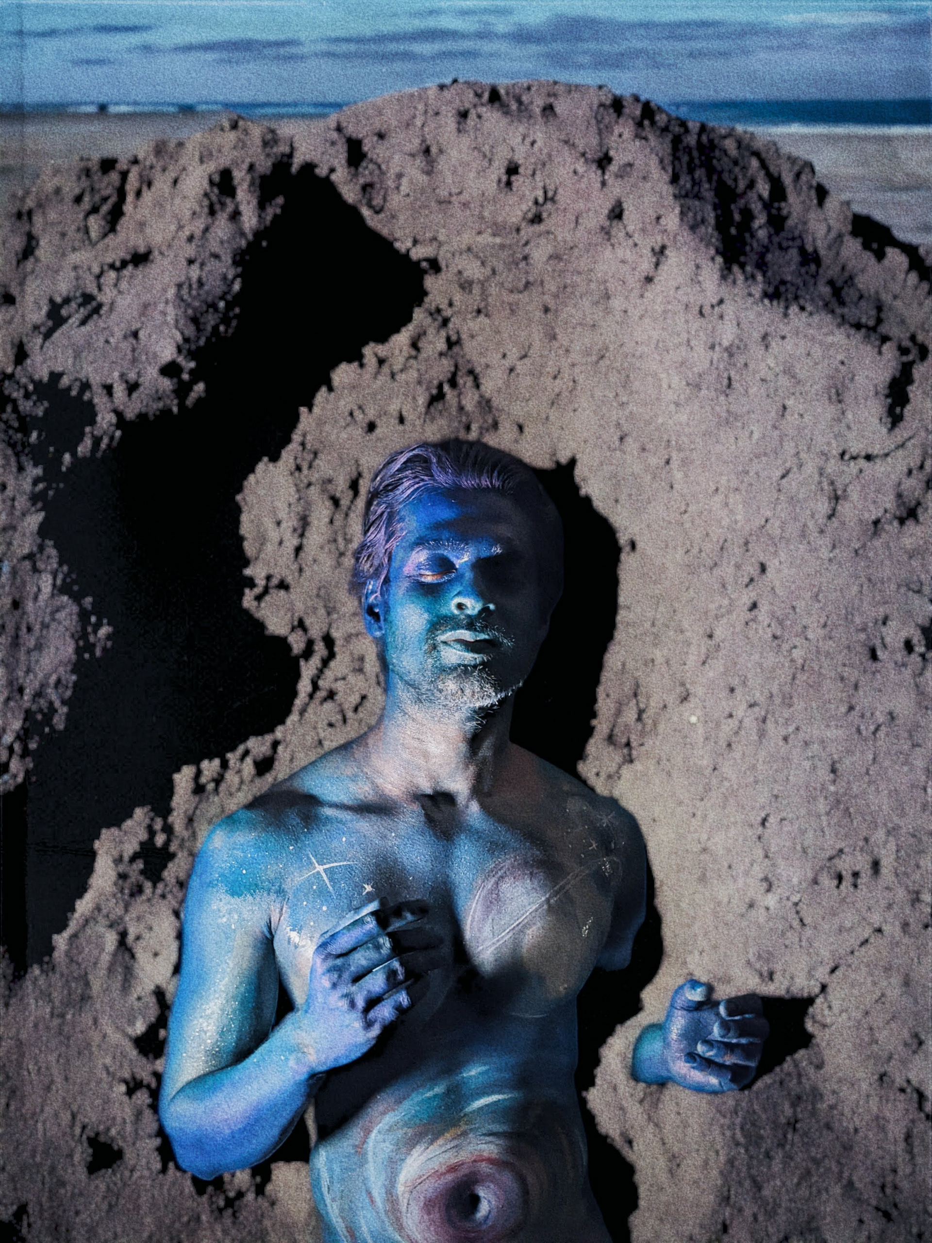 Cosmic Photography, Celestial Art, Human Universe, Astral Imagery, Star-Studded Portraiture Yaanus Films