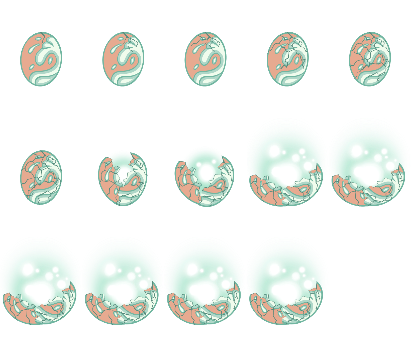 Fifolet Egg Hatch Sprite Sheet