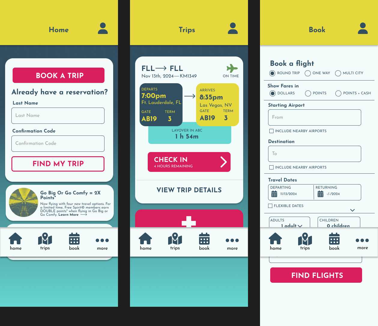 Spirit Airlines App